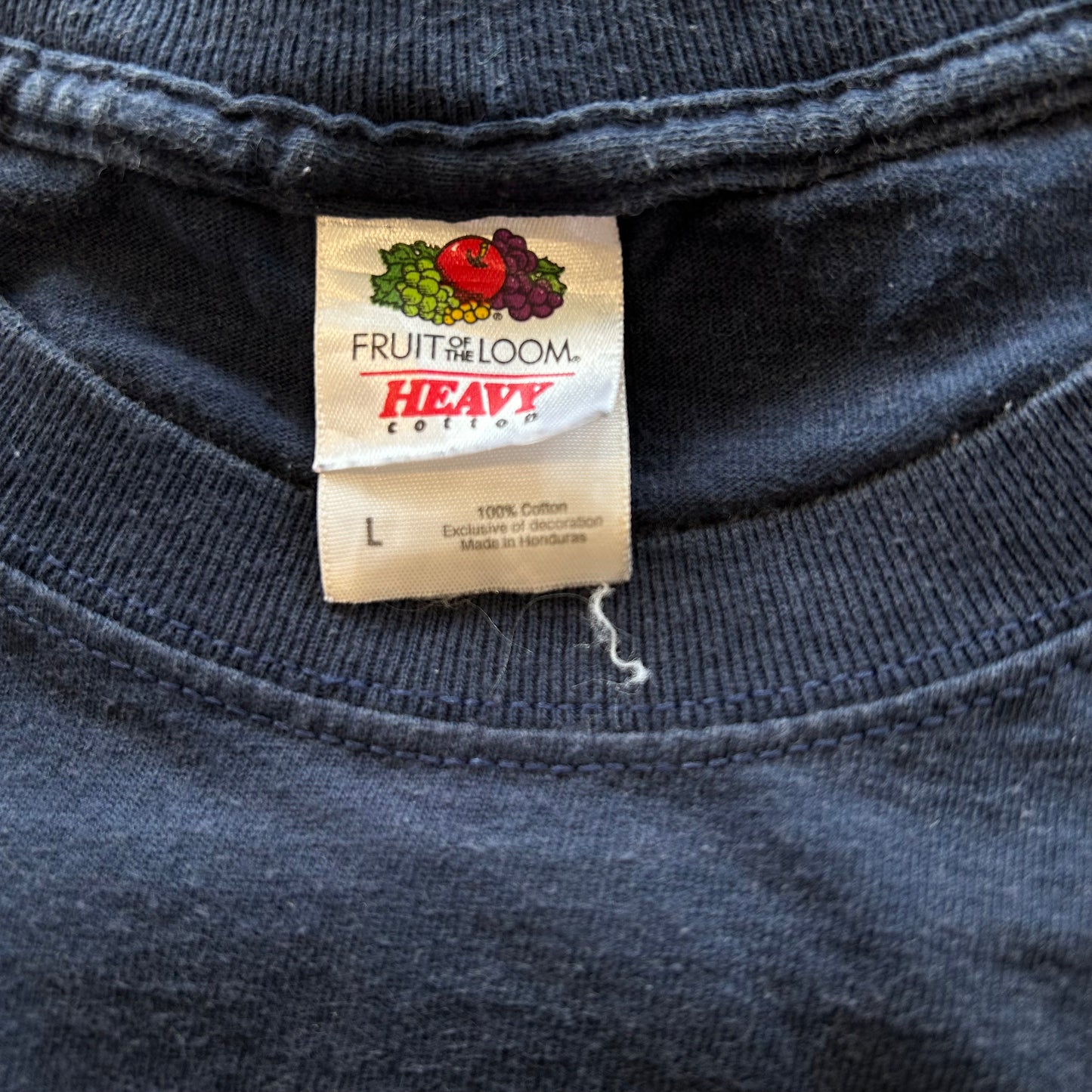 00's Fruit of The Loom "RED FOXX"俳優・コメディアン フォトTシャツ 紺(L))/A6569T-SO