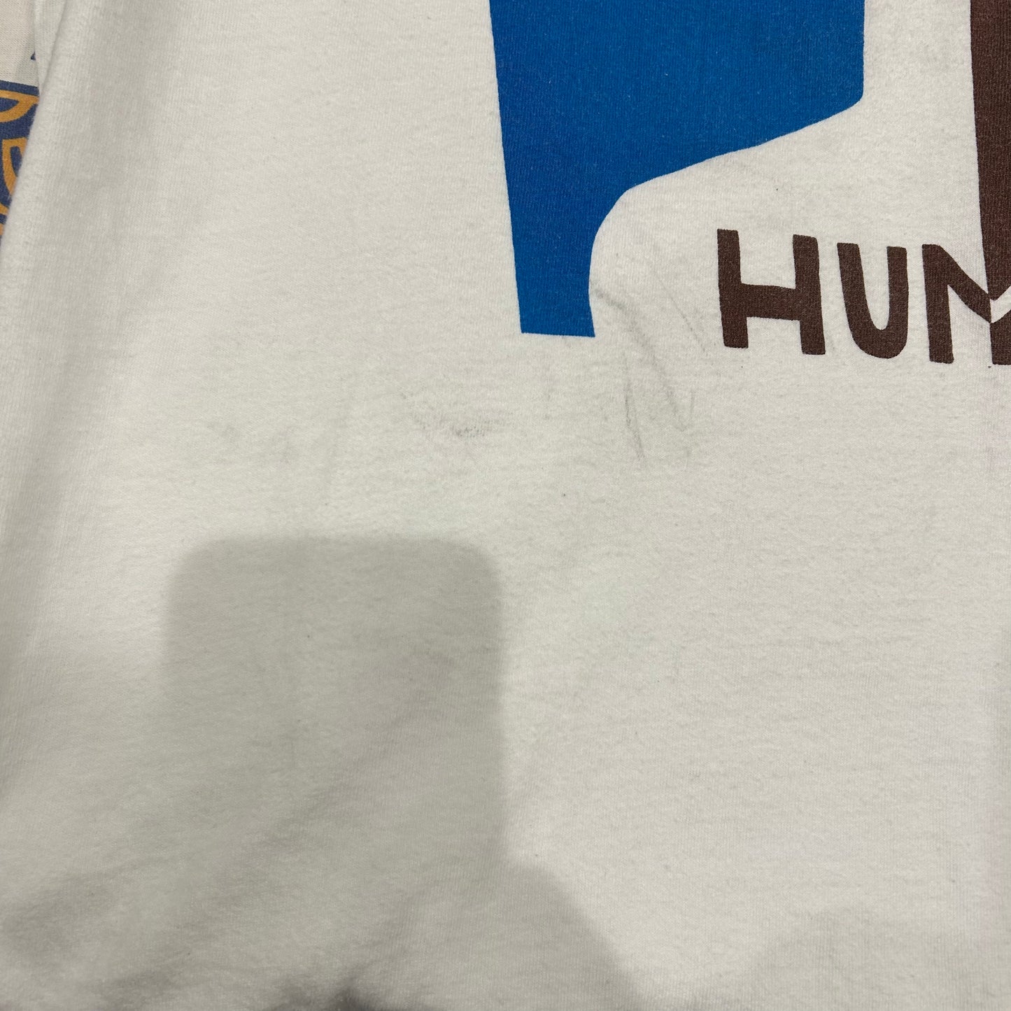 90's “ONE RACE HUMAN” Tシャツ (XL)/A4371T-SO