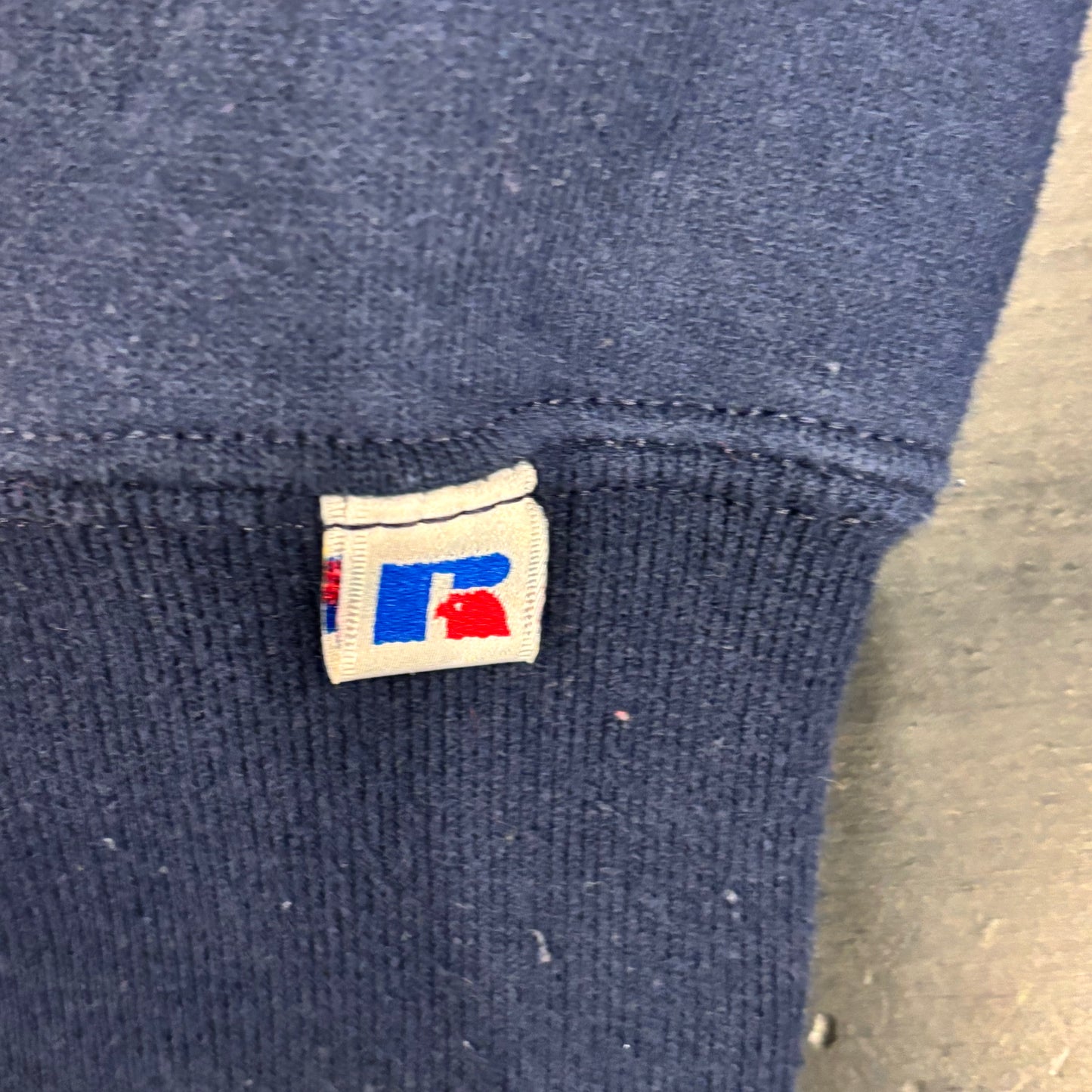 90's Russell Athletic ラッセル 無地スウェット 紺 (XL)/B2944S-SO