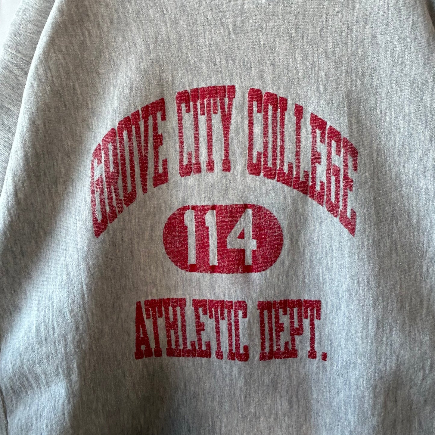 80's Champion Reverse Weave リバースウィーブ GROVE CITY COLLEGE ATHLETIC DEPT(XL)/A6023R-SO