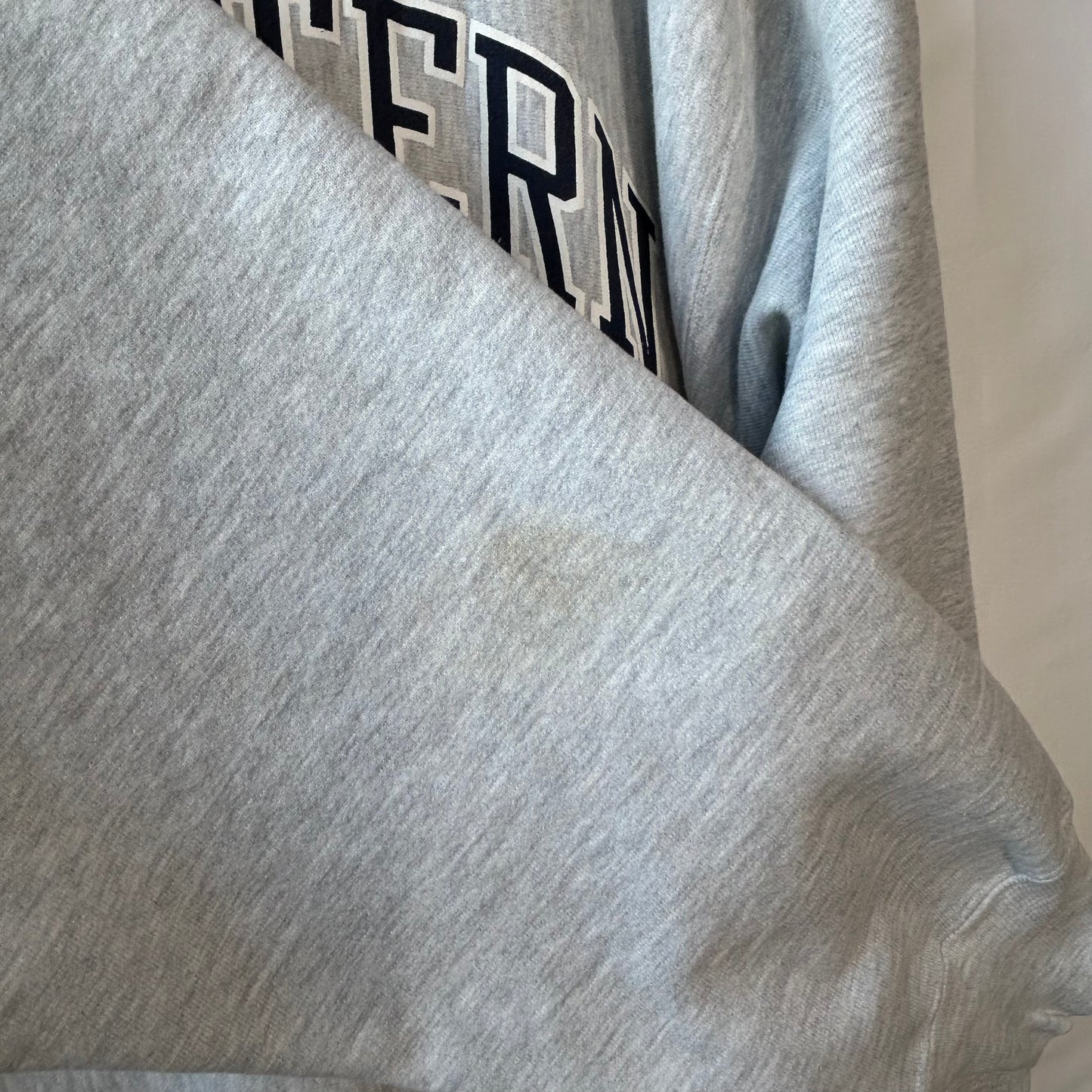 90's Champion Reverse Weave リバースウィーブ WESTERN CONNETICUT グレー(XXL)/A6022R-SO
