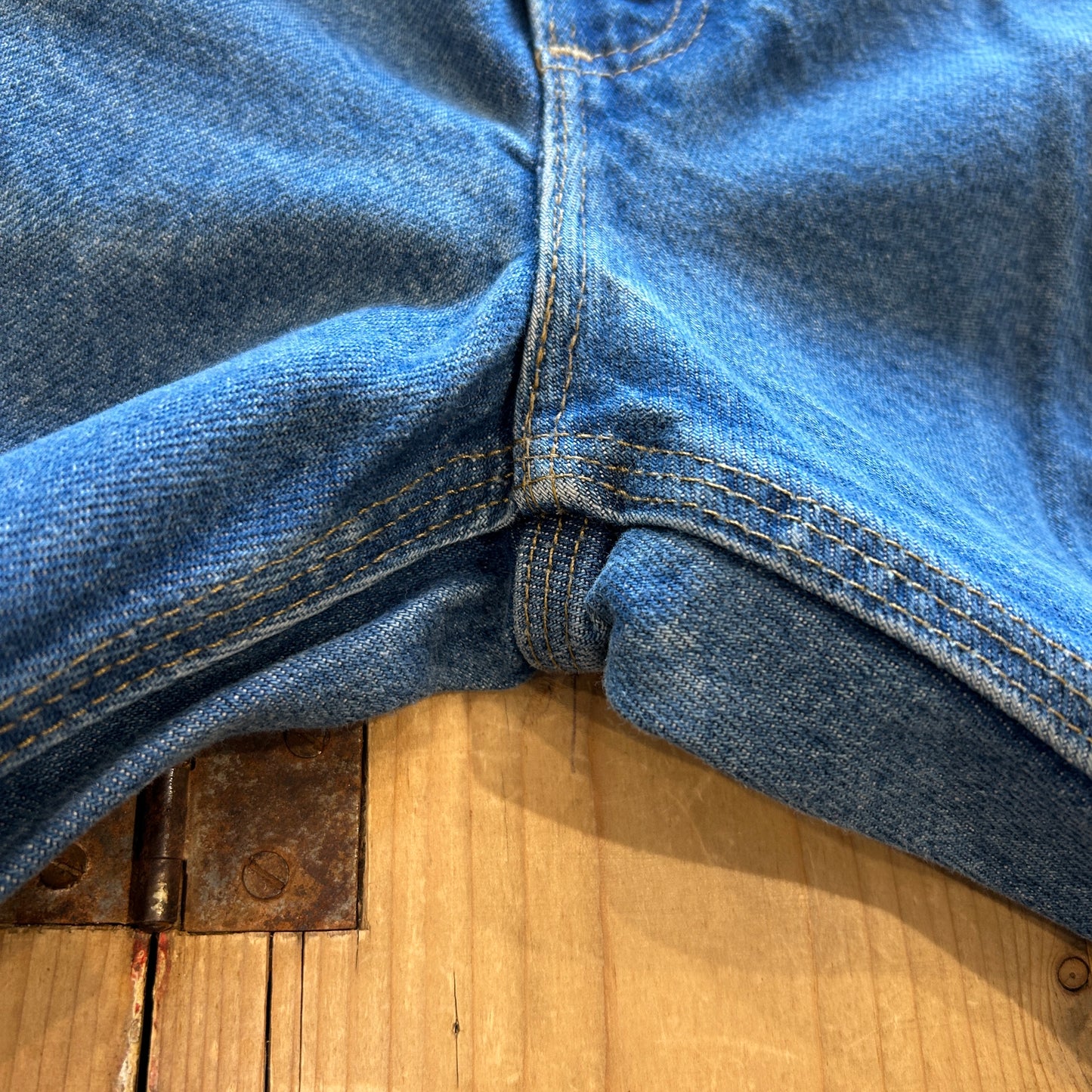 00's Carhartt カーハート デニム ダブルニーパンツ サスペンダーボタン B07 DNM(33×32)/B2759P-SO