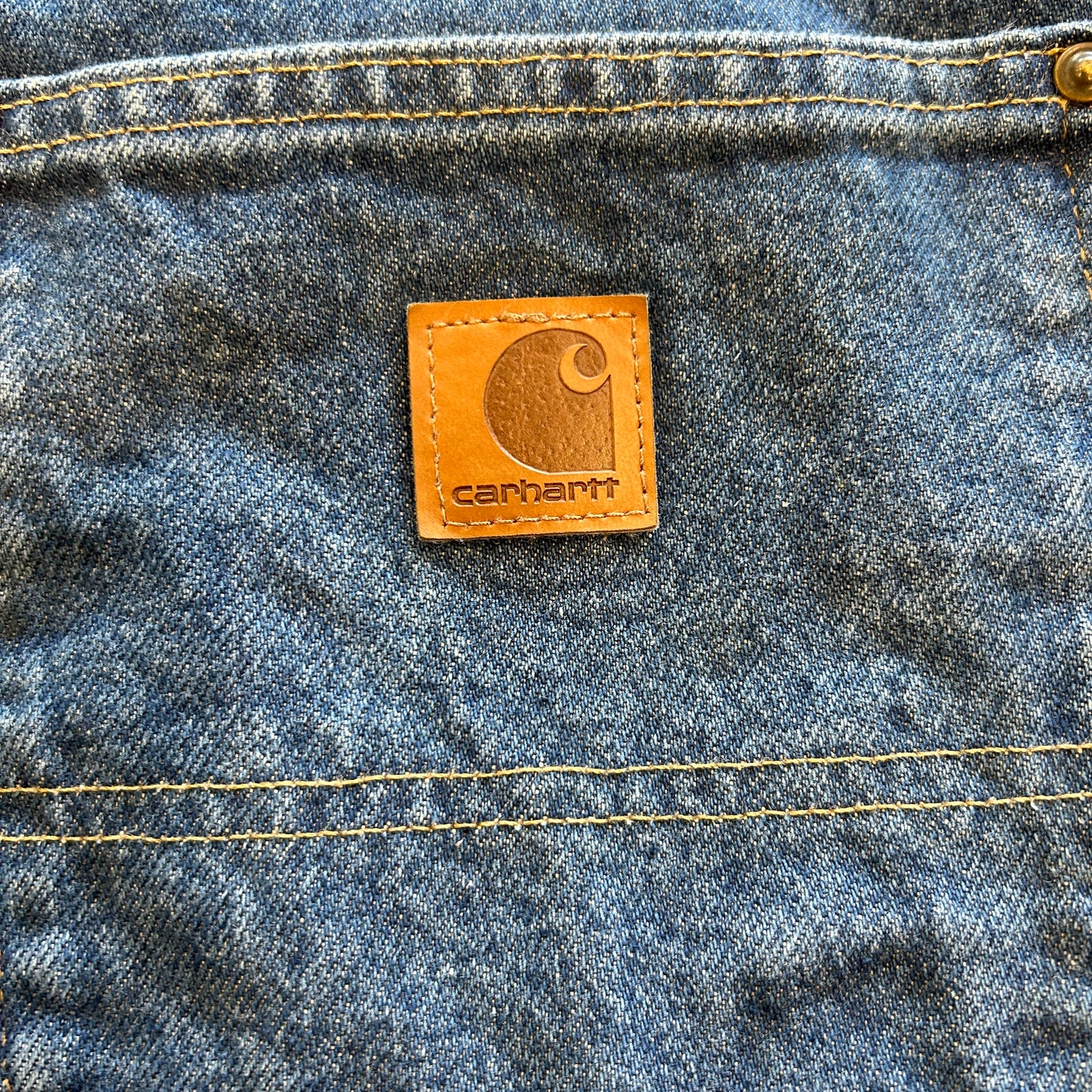 00's Carhartt ダブルニーデニムパンツ Loose Fit B73-DST(36×32)/B2637P-SO