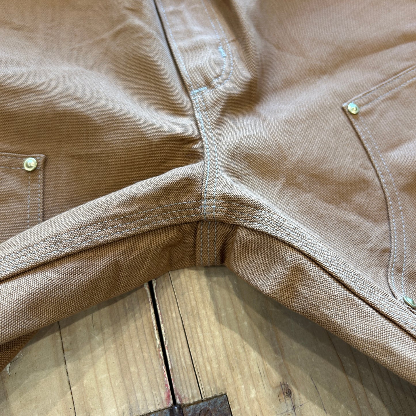 00's Carhartt ダブルニー ワークパンツ B01 BRN Made in USA(36×32)/A8301P-SO