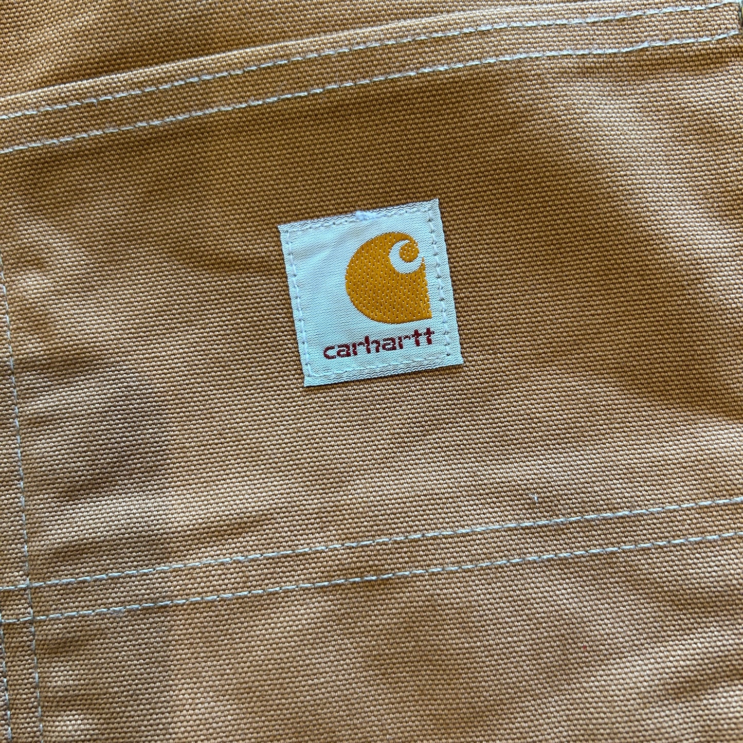00's Carhartt ダブルニー ワークパンツ B01 BRN Made in USA(36×32)/A8301P-SO