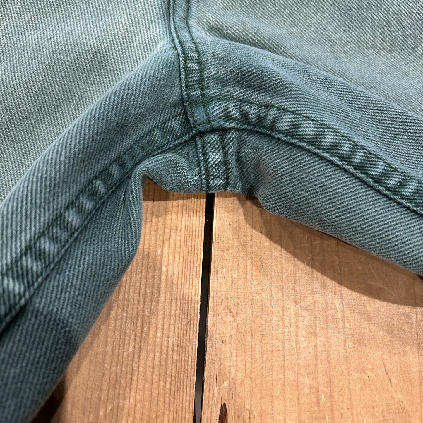 90's Levi's Silver Tab シルバータブ"BAGGY" デニムパンツ グリーン(34×30)/B1914P-SO