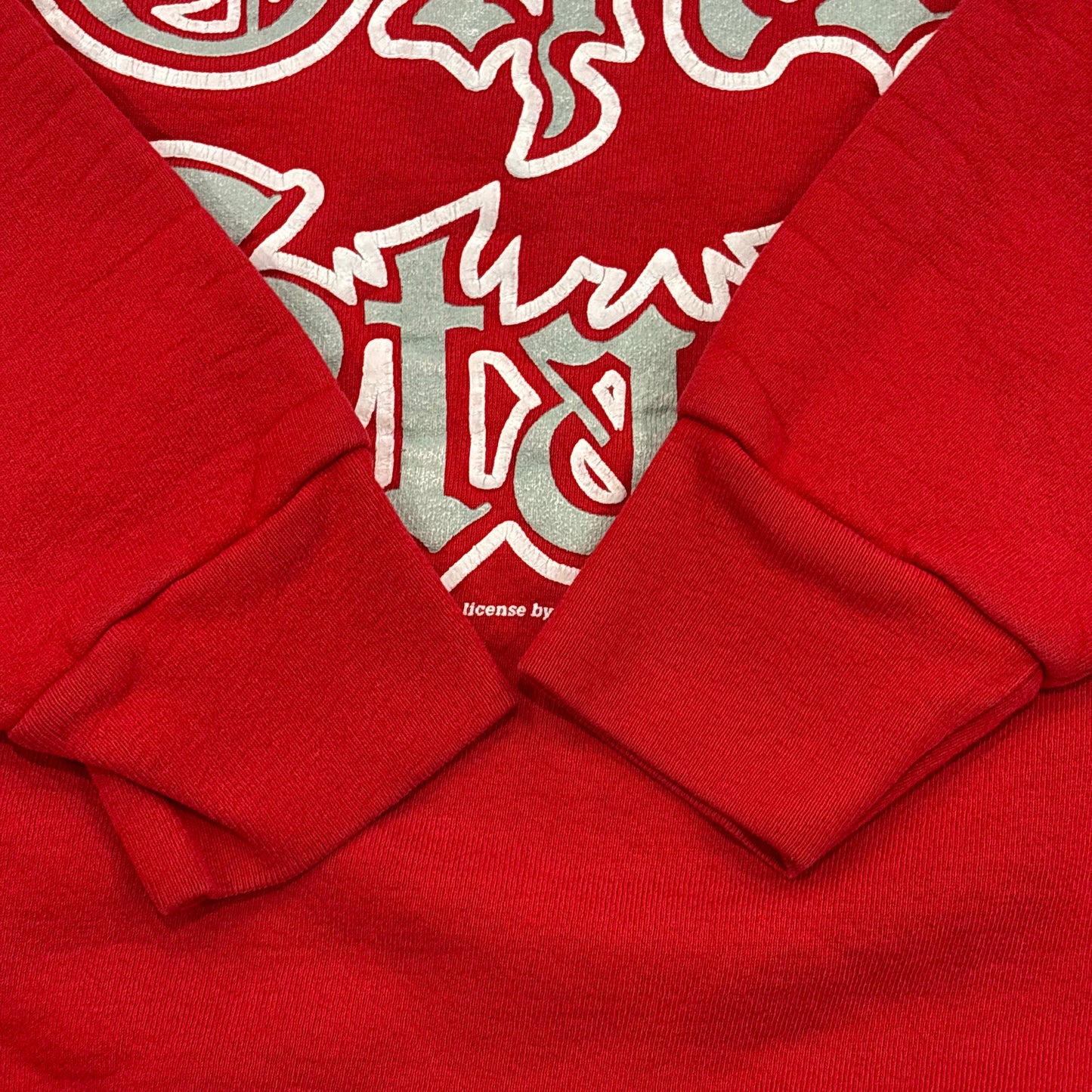 90's DELTA OHIO STATE スウェット レッド (L)/B1321SW-SO