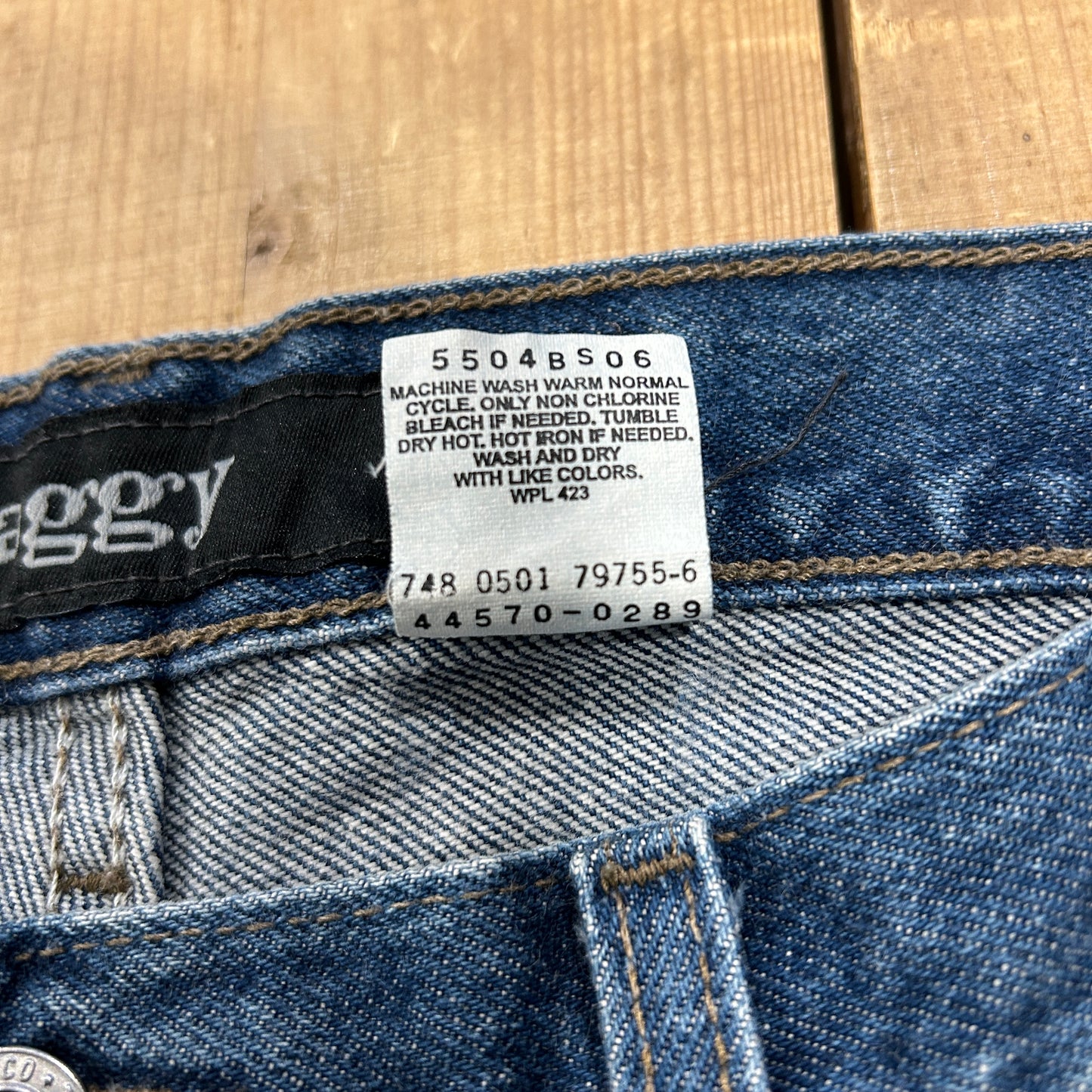 00's Levi's Silver Tab シルバータブ BAGGY デニムパンツ 青(32×32)/B2304P-SO