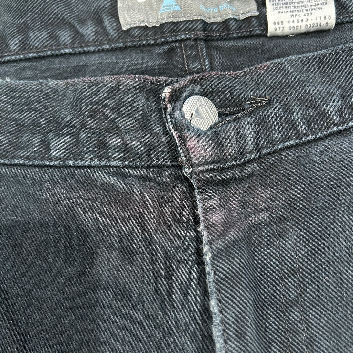 00's Levi's Silver Tab シルバータブ"Loose Fit" デニムパンツ 黒(38×30)/B2605