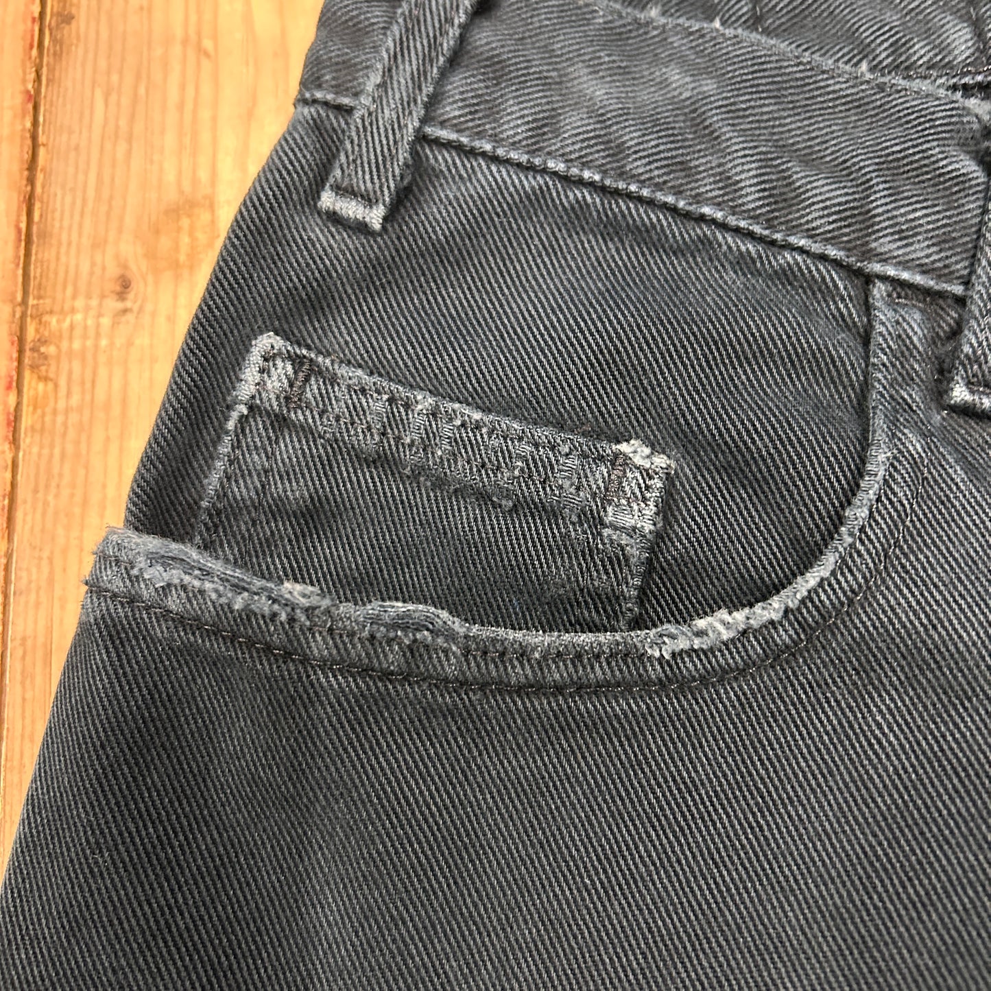 00's Levi's Silver Tab シルバータブ"Loose Fit" デニムパンツ 黒(38×30)/B2605