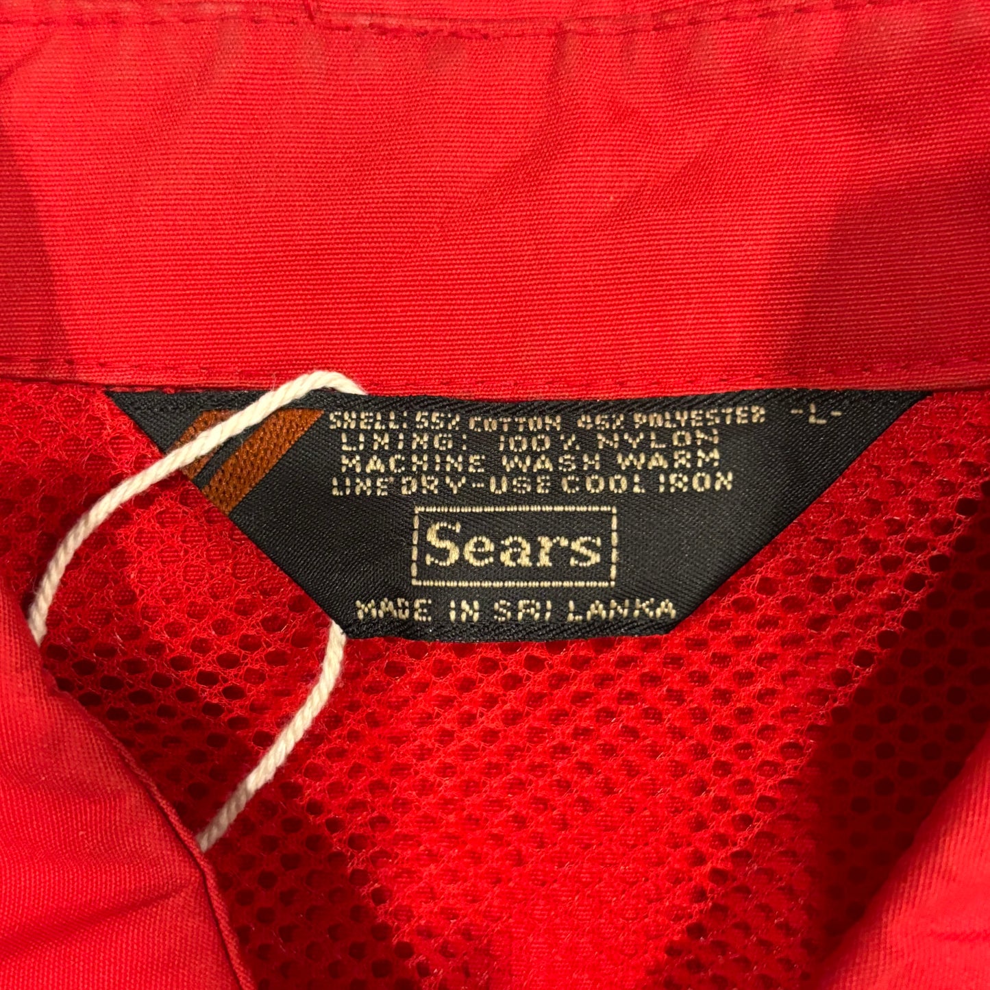 70's Sears スウィングトップジャケット 赤 (L)/A7042O-SO