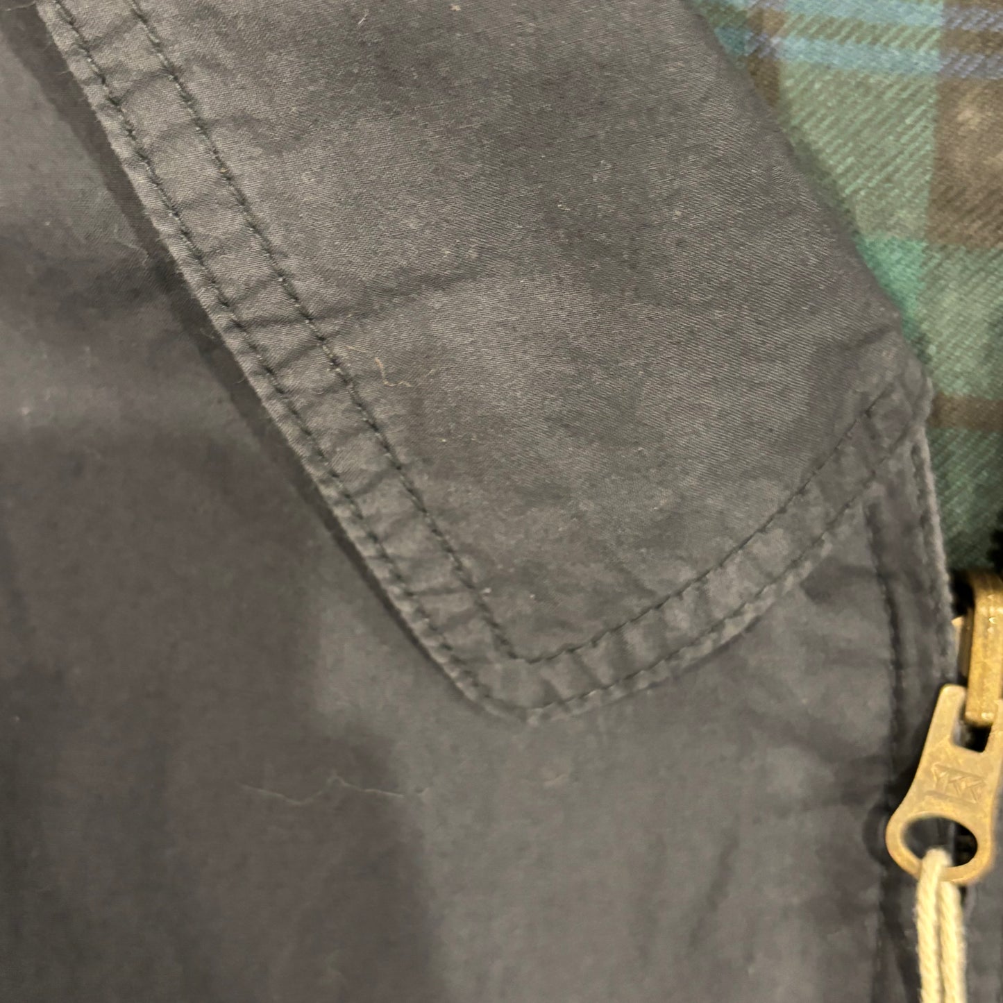 90's Brooks Brothers スィングトップジャケット リバーシブル 紺 (サイズ不明)/B3035O-SO