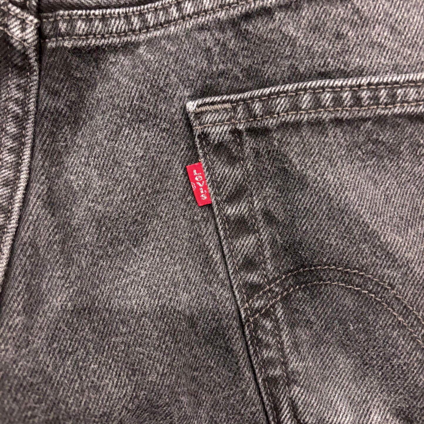 00's Levi's 550 ブラックデニムパンツ (W36 L34)/B0789P-SO