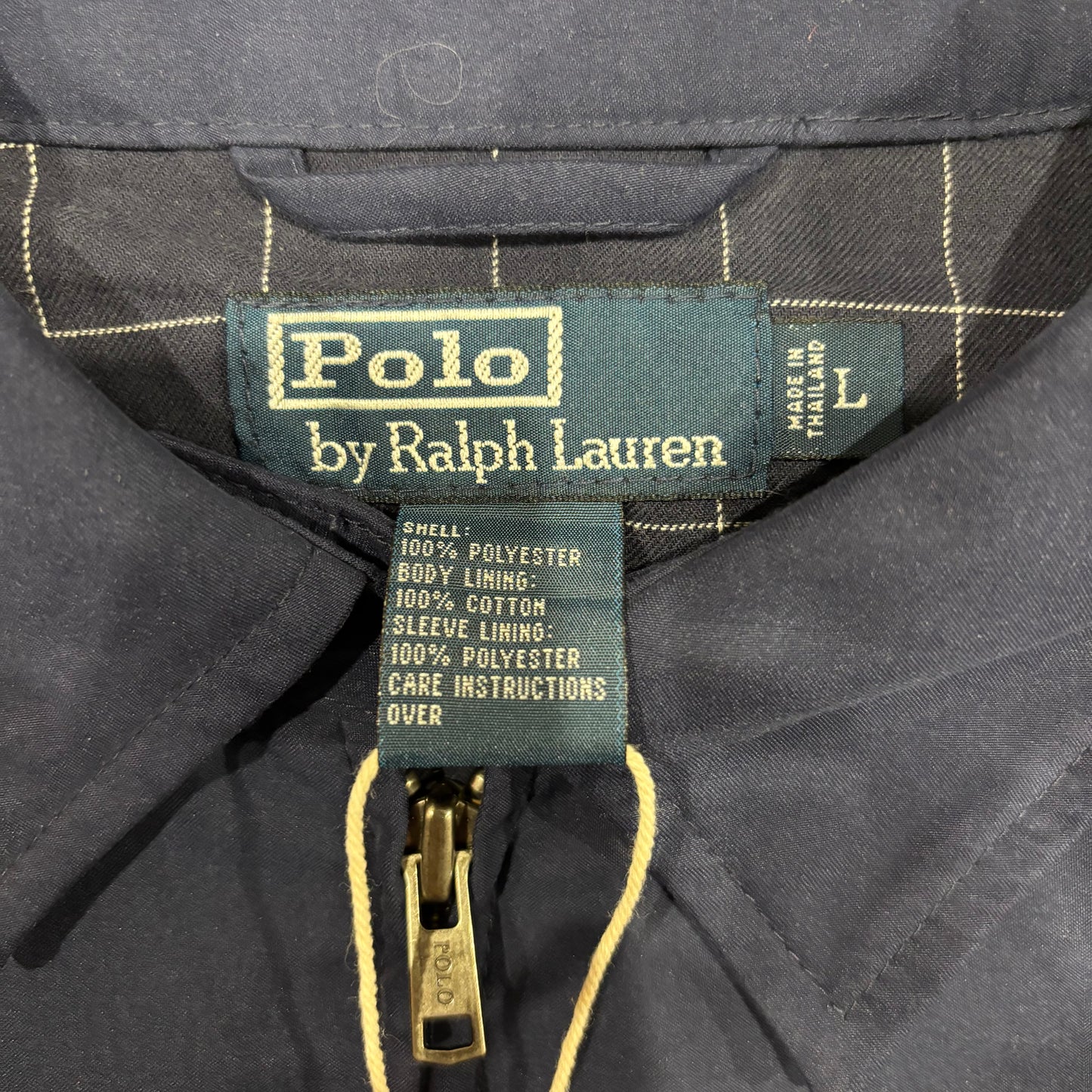 00's Polo Ralph Lauren スィングトップ 紺 (L)/B3036O-SO