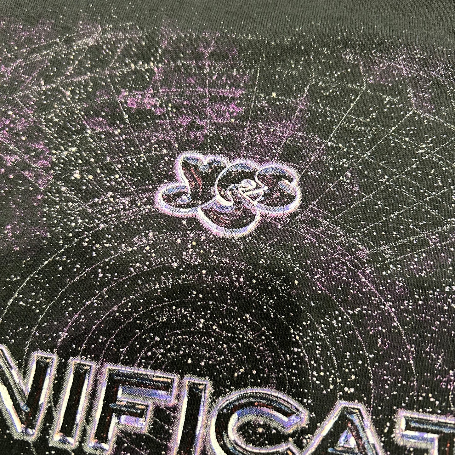 00's Yes アルバム"MAGNIFICATION" Tシャツ 黒(XL)/A6490T-SO