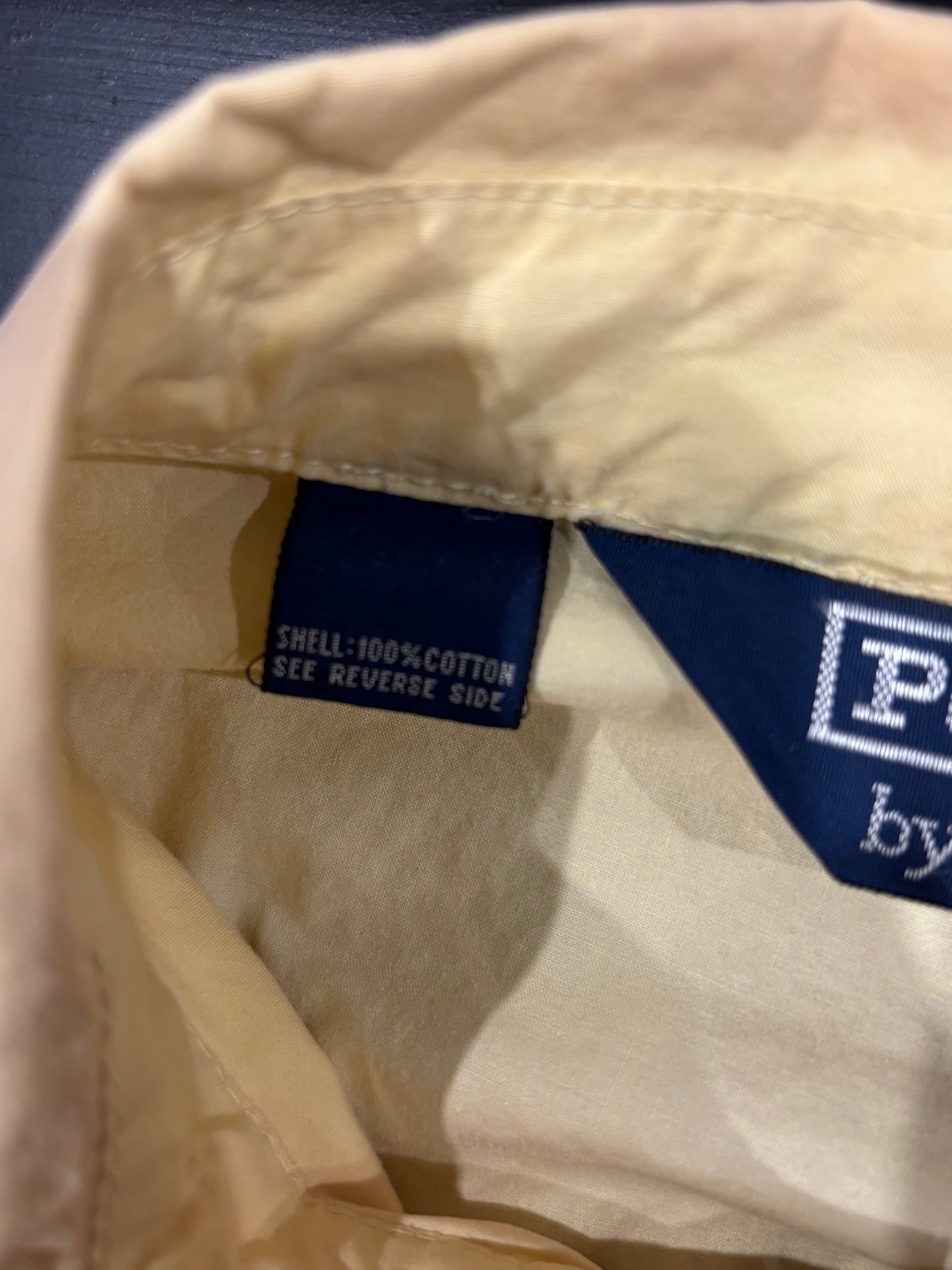 90's Polo Ralph Lauren 3 Tone Color スウィングトップ 紺赤黄 (L)/B3037O-SO