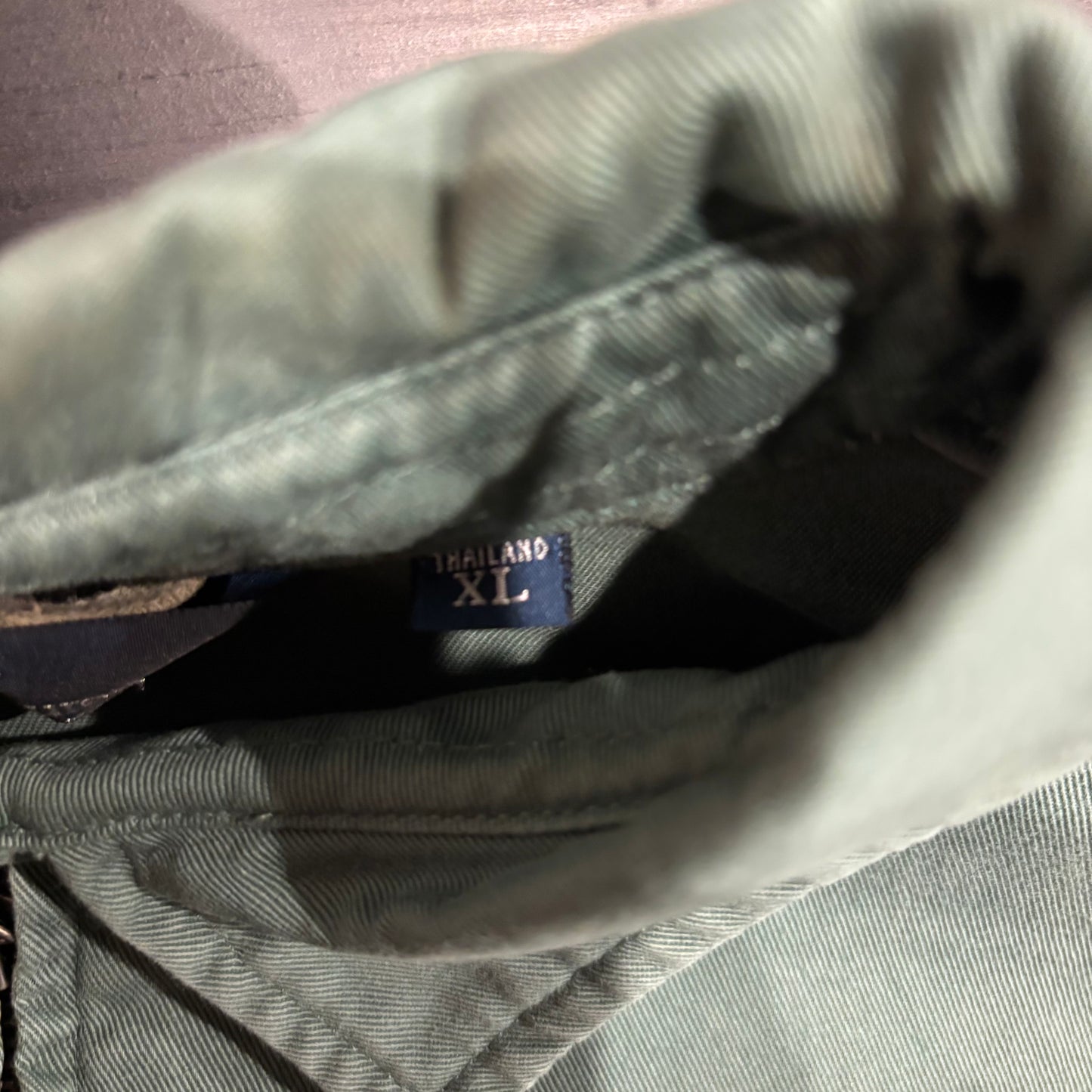 90's Polo Ralph Lauren スウィングトップ 灰緑 (XL)/B1797O-SO