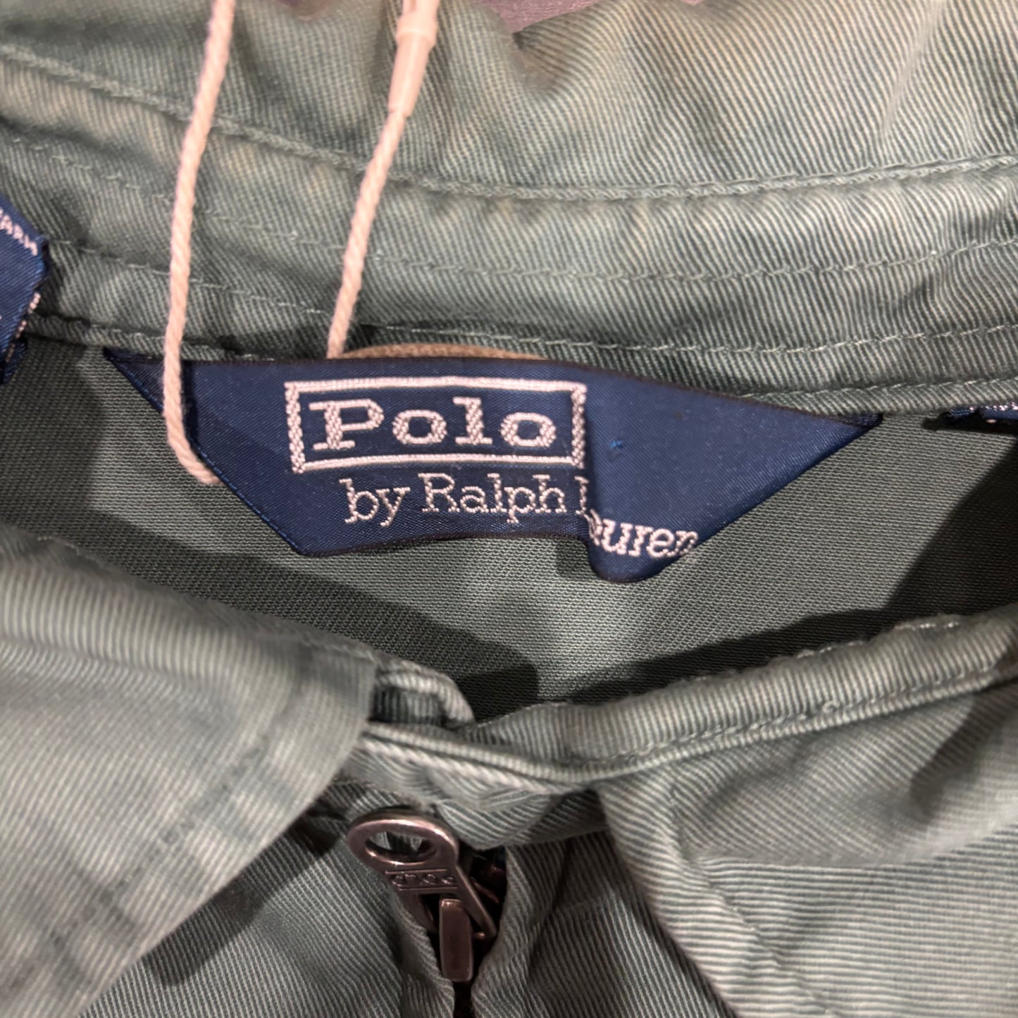 90's Polo Ralph Lauren スウィングトップ 灰緑 (XL)/B1797O-SO