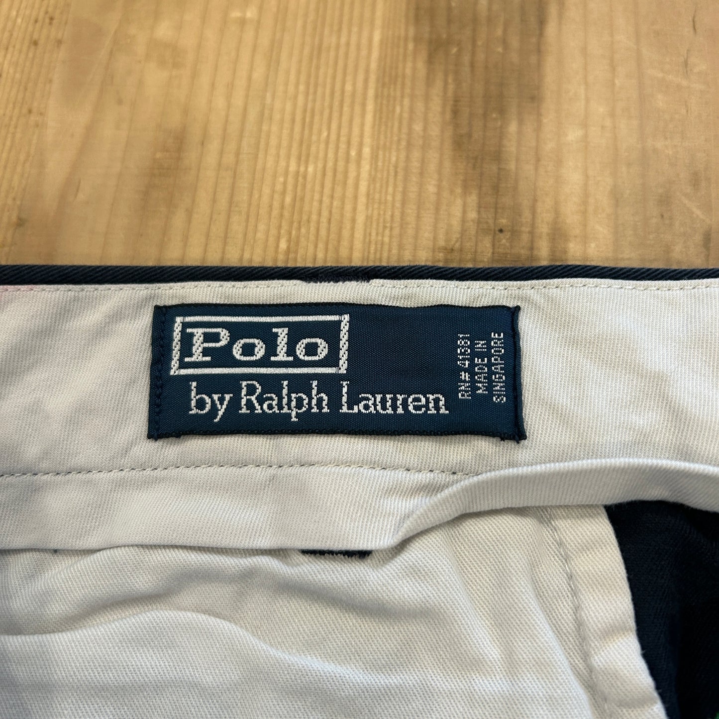 00's Polo Ralph Lauren pants ポロ ラルフローレン ポニー柄 パンツ ネイビー (34 30)/A3040P-SO