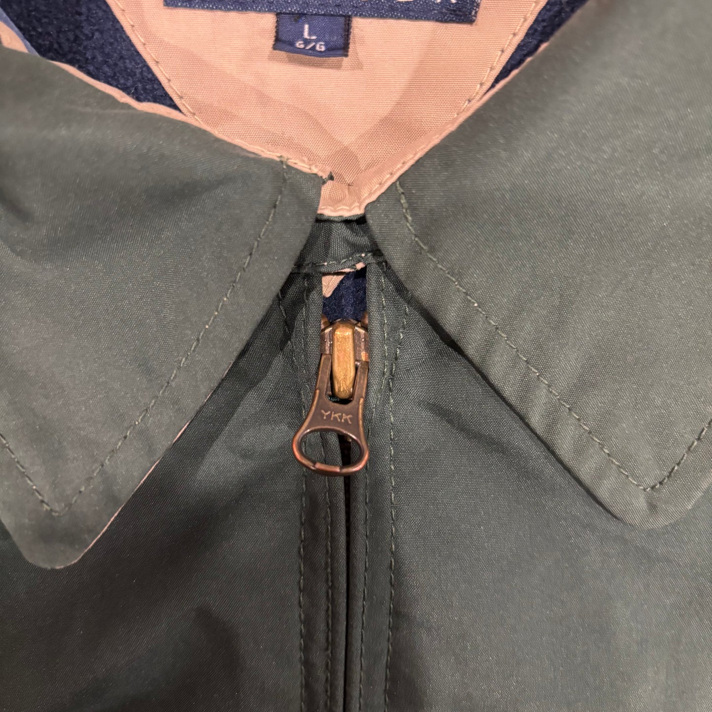 00's Tommy Hilfiger スウィングトップ 緑 (L)/A8202O-SO