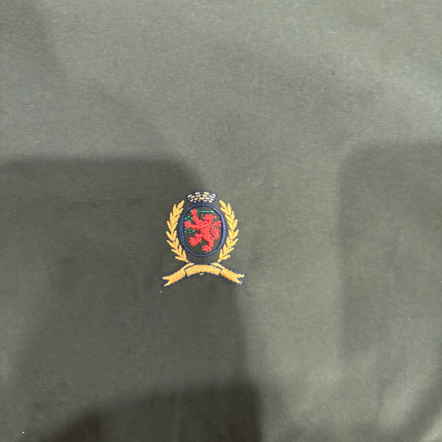 00's Tommy Hilfiger スウィングトップ 緑 (L)/A8202O-SO