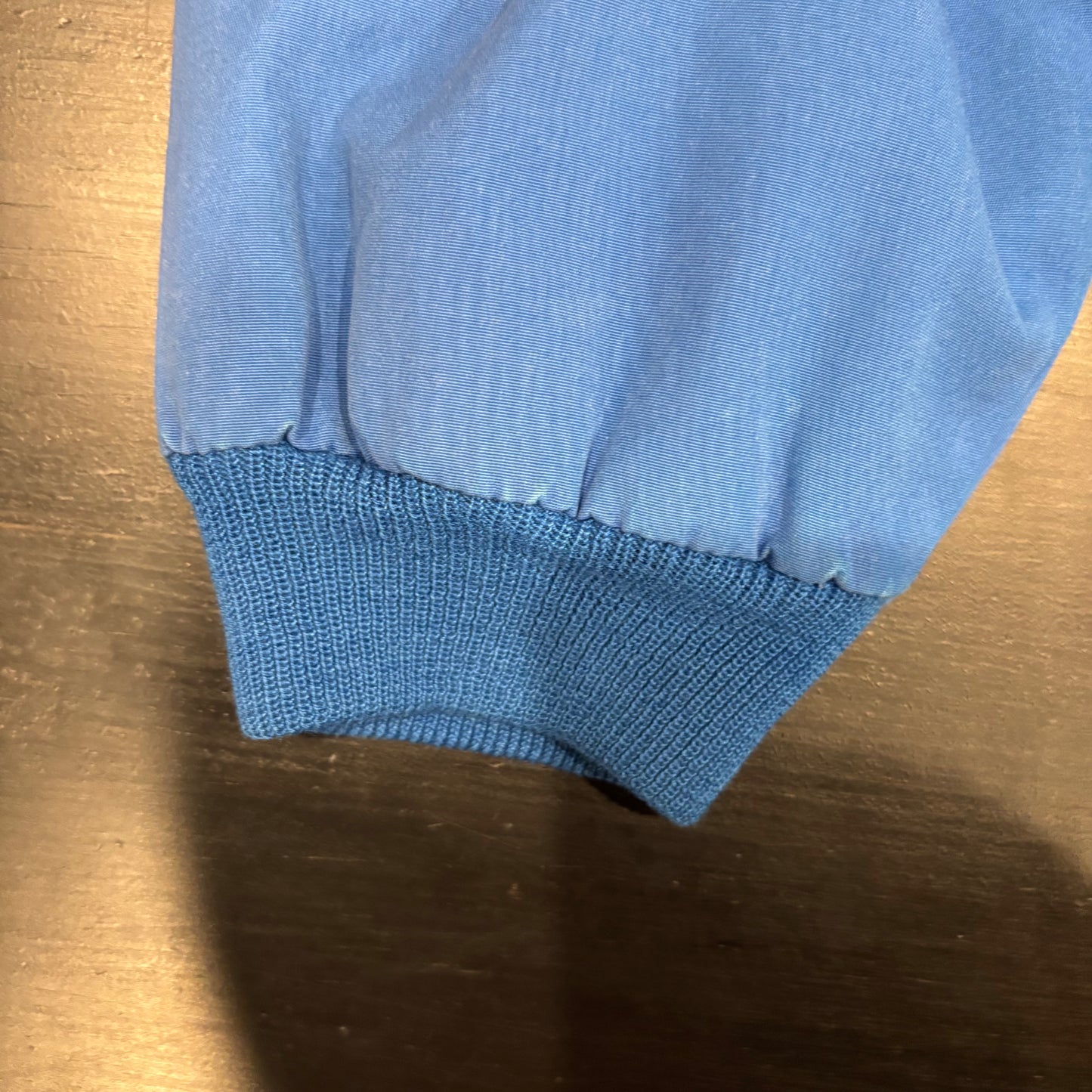 00's Izod Lacoste スウィングトップ 裏地チェック 青 (サイズ不明)/B2281O-SO