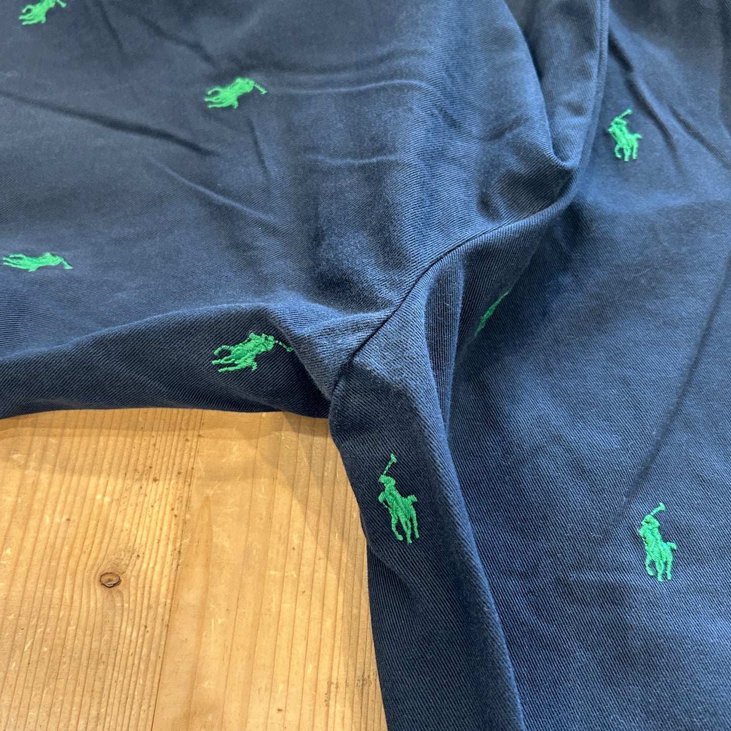 00's Polo Ralph Lauren pants ポロ ラルフローレン ポニー柄 パンツ ネイビー (34 30)/A3040P-SO