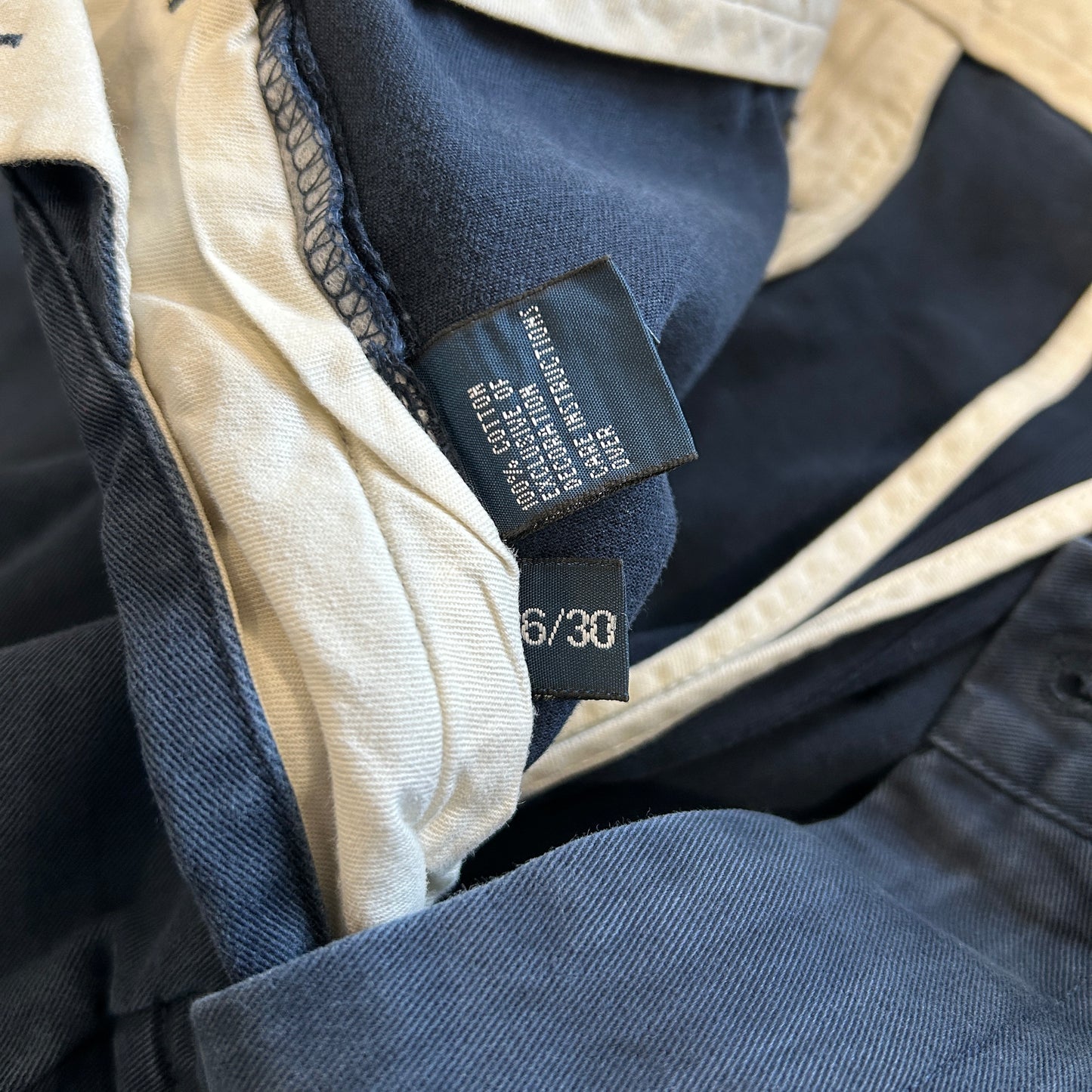 00's Polo Ralph Lauren pants "ETHAN PANTS" ポロ ラルフローレン パンツ ネイビー (36 30)/B1458P-SO