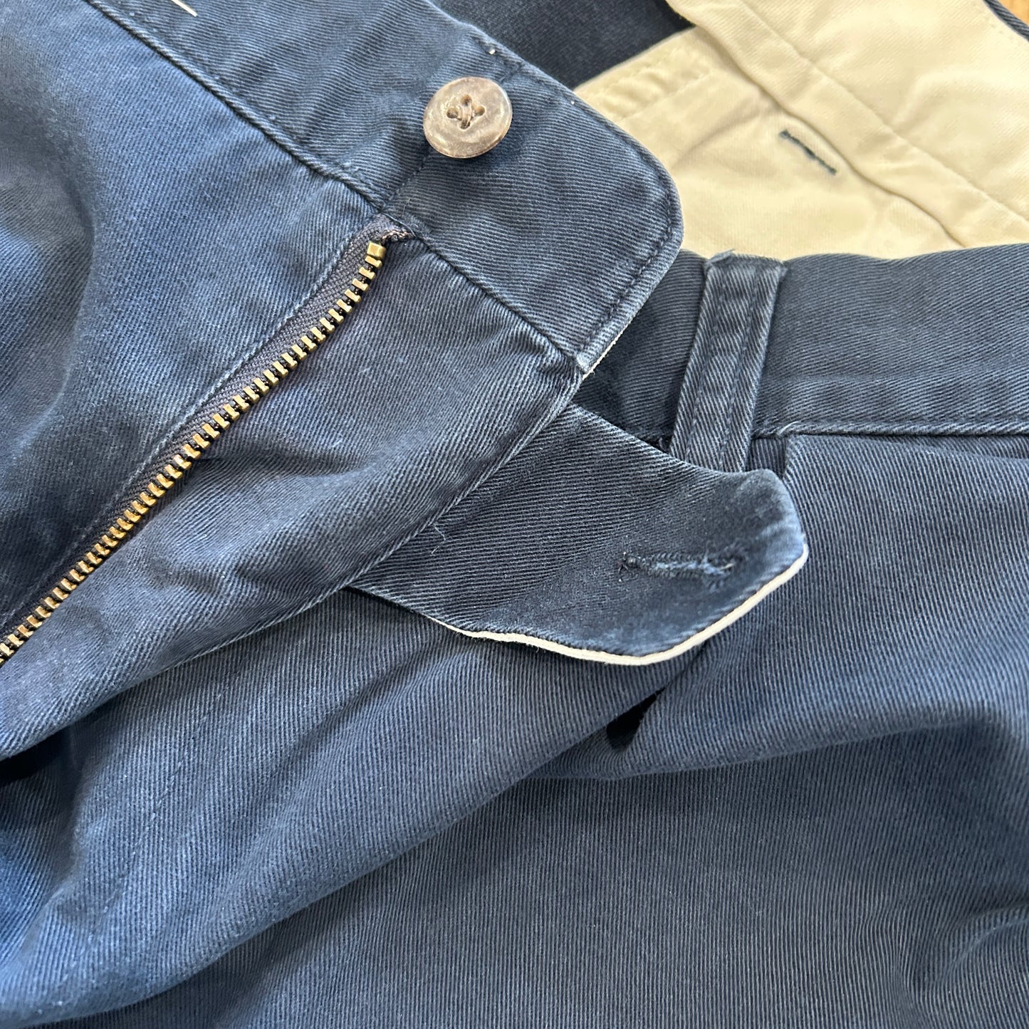 00's Polo Ralph Lauren pants "ETHAN PANTS" ポロ ラルフローレン パンツ ネイビー (36 30)/B1458P-SO