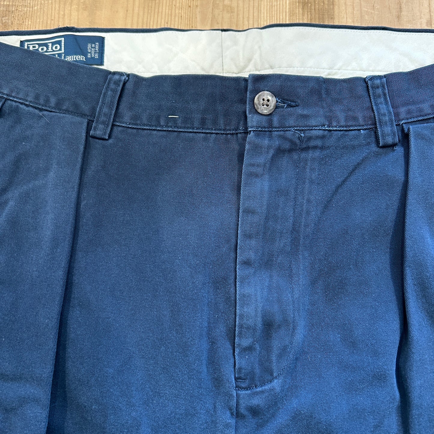 00's Polo Ralph Lauren pants "ETHAN PANTS" ポロ ラルフローレン パンツ ネイビー (36 30)/B1458P-SO