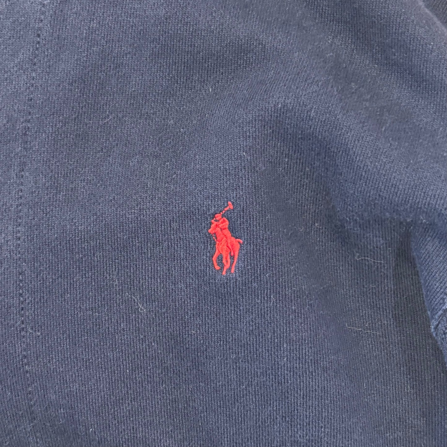 00's Polo by Ralph Lauren ジップアップフーディ ネイビー (XL)/B0233S-SO