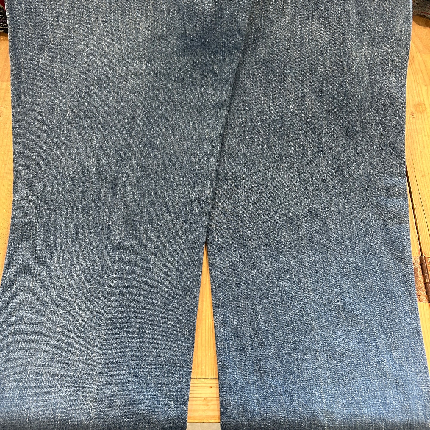 00's Polo Ralph Lauren ラルフローレン 2タック デニムトラウザーズ パンツ ブルー (34×30)/A5336P-SO