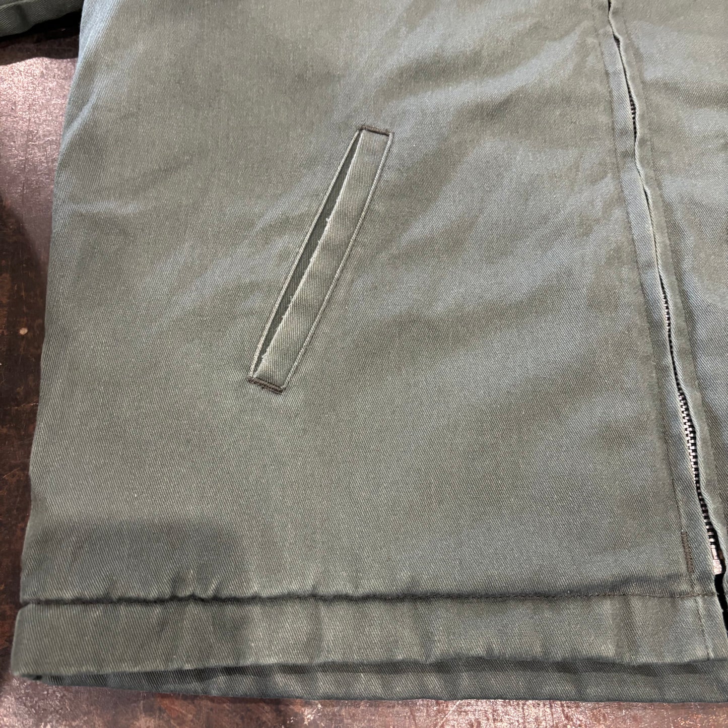 00's Carhartt コットンツイル ジャケット グリーン (不明)/A8298J-SO