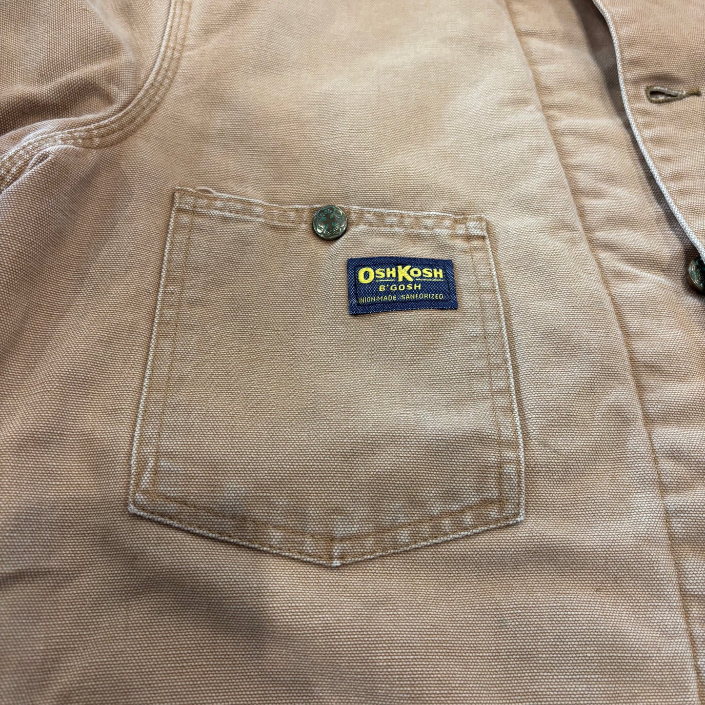 90's OSH KOSH coverall ダック カバーオール チョア ジャケット (42)/A8299J-SO