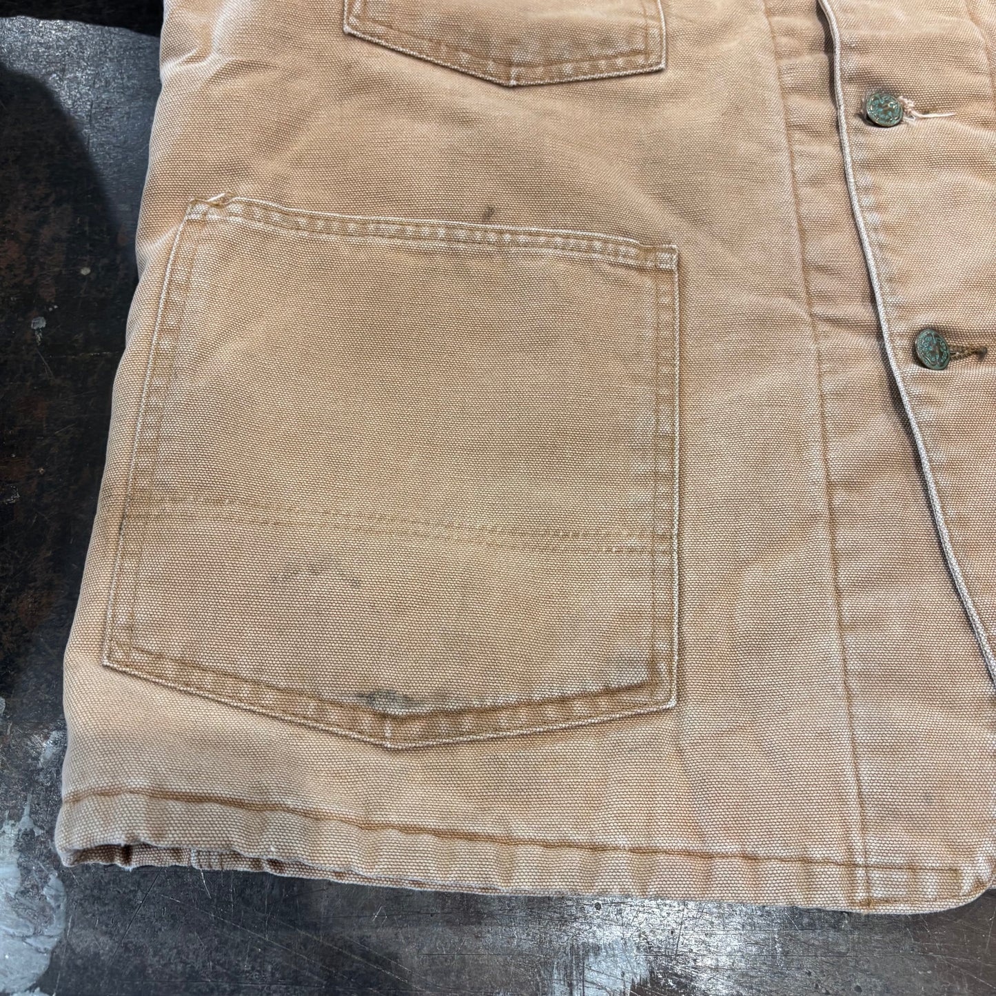 90's OSH KOSH coverall ダック カバーオール チョア ジャケット (42)/A8299J-SO