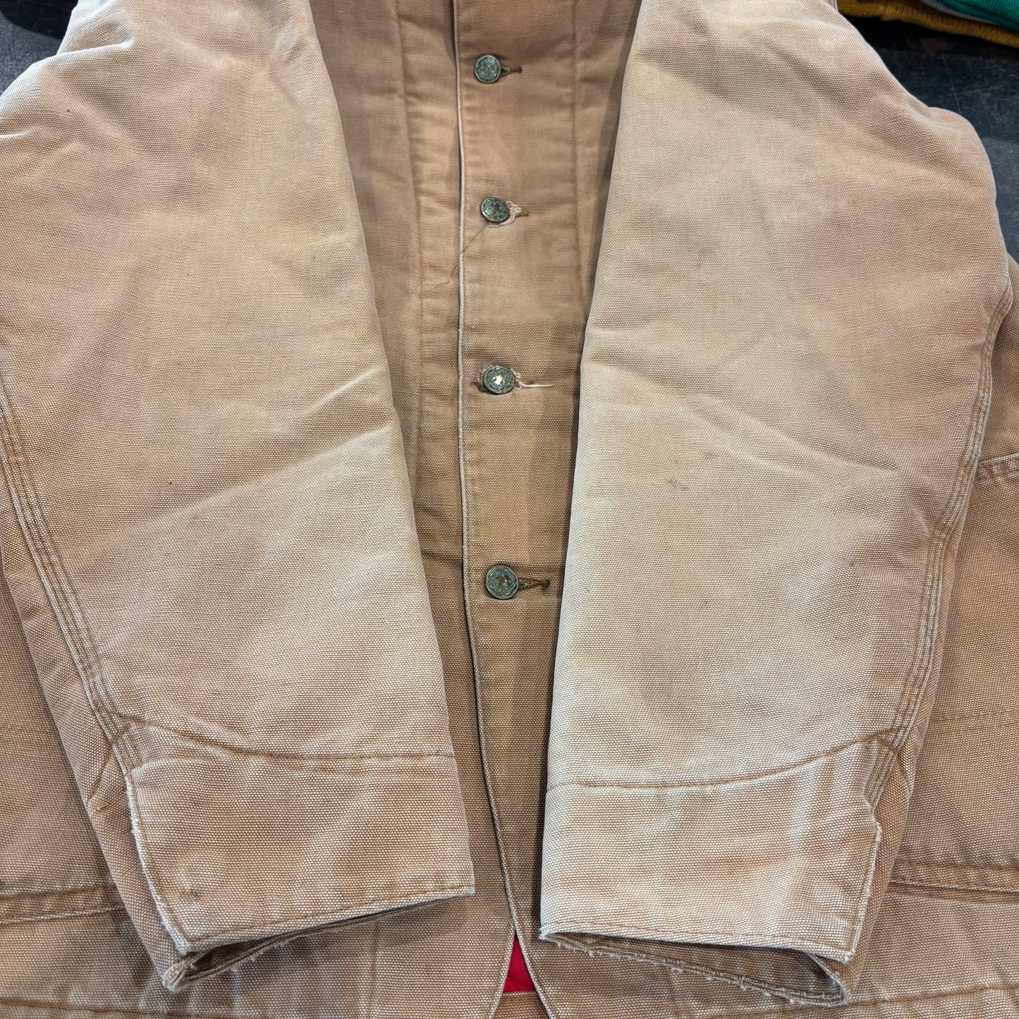 90's OSH KOSH coverall ダック カバーオール チョア ジャケット (42)/A8299J-SO