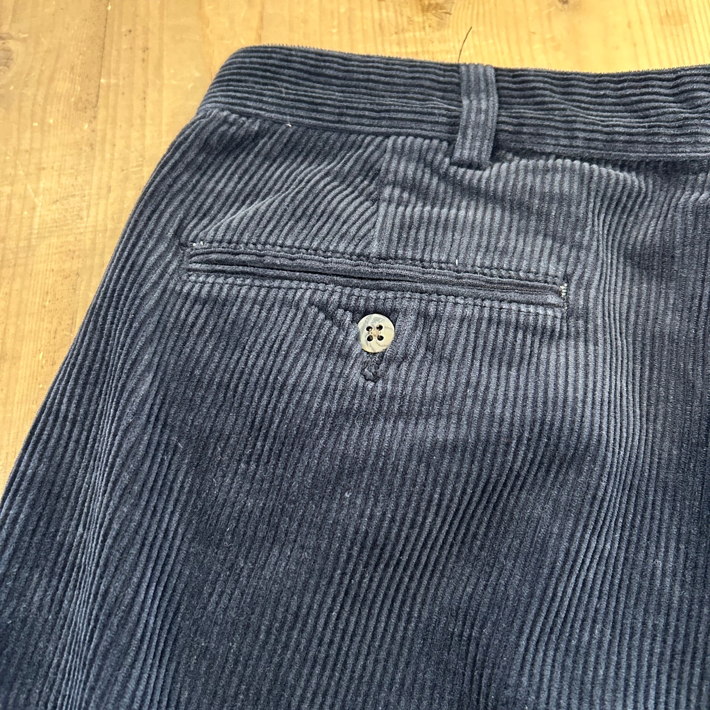 00's Polo Ralph Lauren corduroy pants ポロ ラルフローレン コーデュロイ パンツ ブラック ダークネイビー (36 30) /B3041P-SO