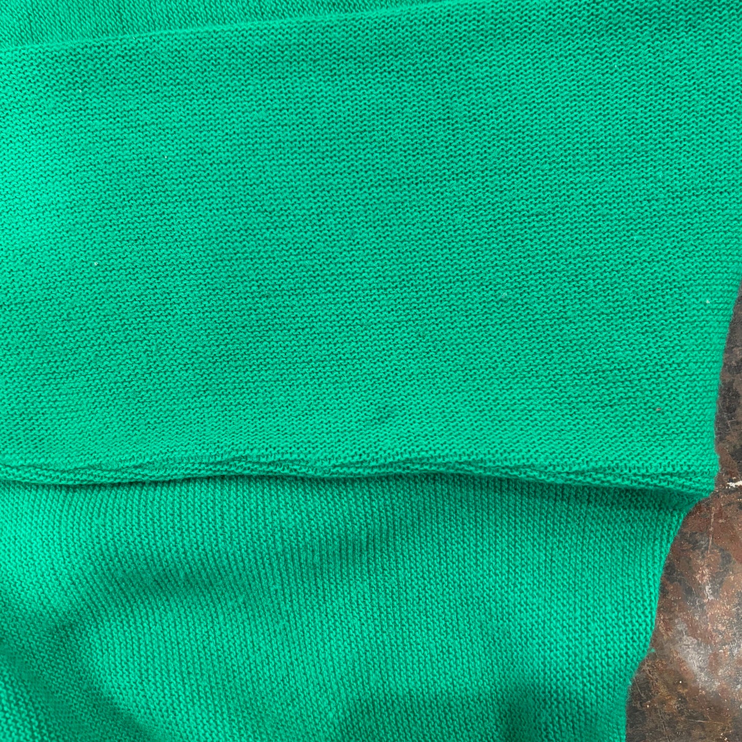 90's IZOD アクリルカーディガン 緑 (L)/B0748J-SO