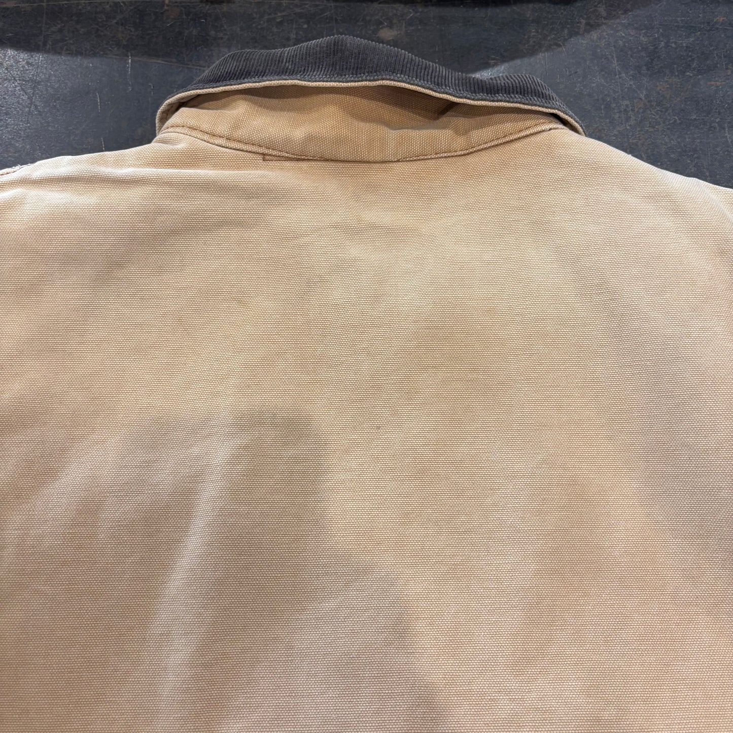 80's Dickies work jacket ダック ワーク ジャケット デトロイトタイプ ベージュ (L)/A8300J-SO