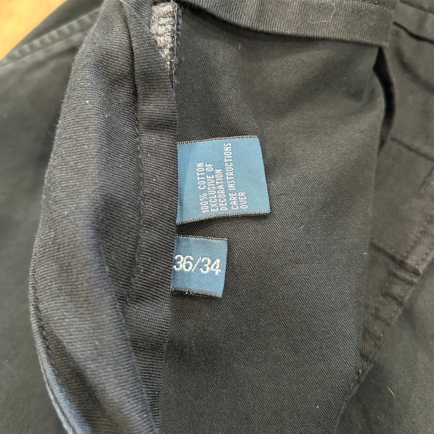 00's Polo Ralph Lauren "PROSPECT PANT" ポロ ラルフローレン パンツ ブラック (36 34)/A2332P-SO