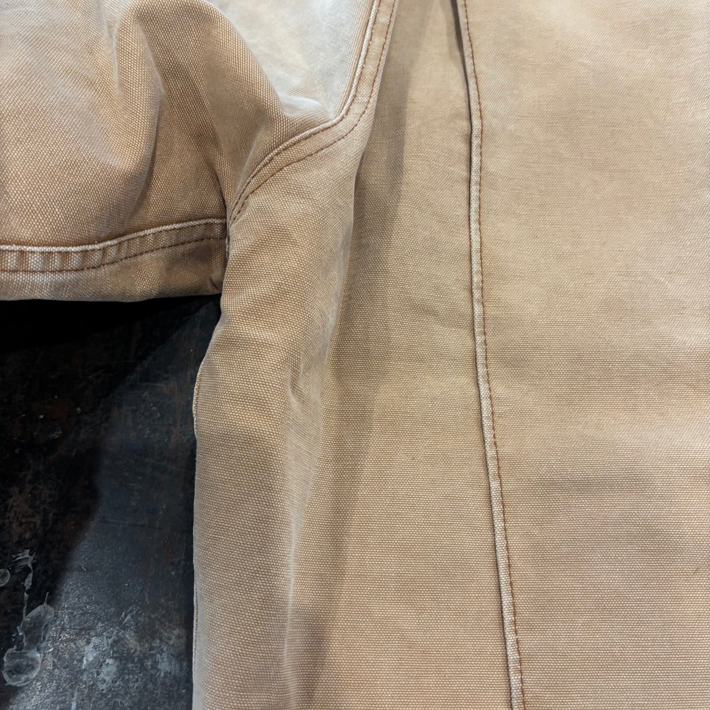 80's Dickies work jacket ダック ワーク ジャケット デトロイトタイプ ベージュ (L)/A8300J-SO