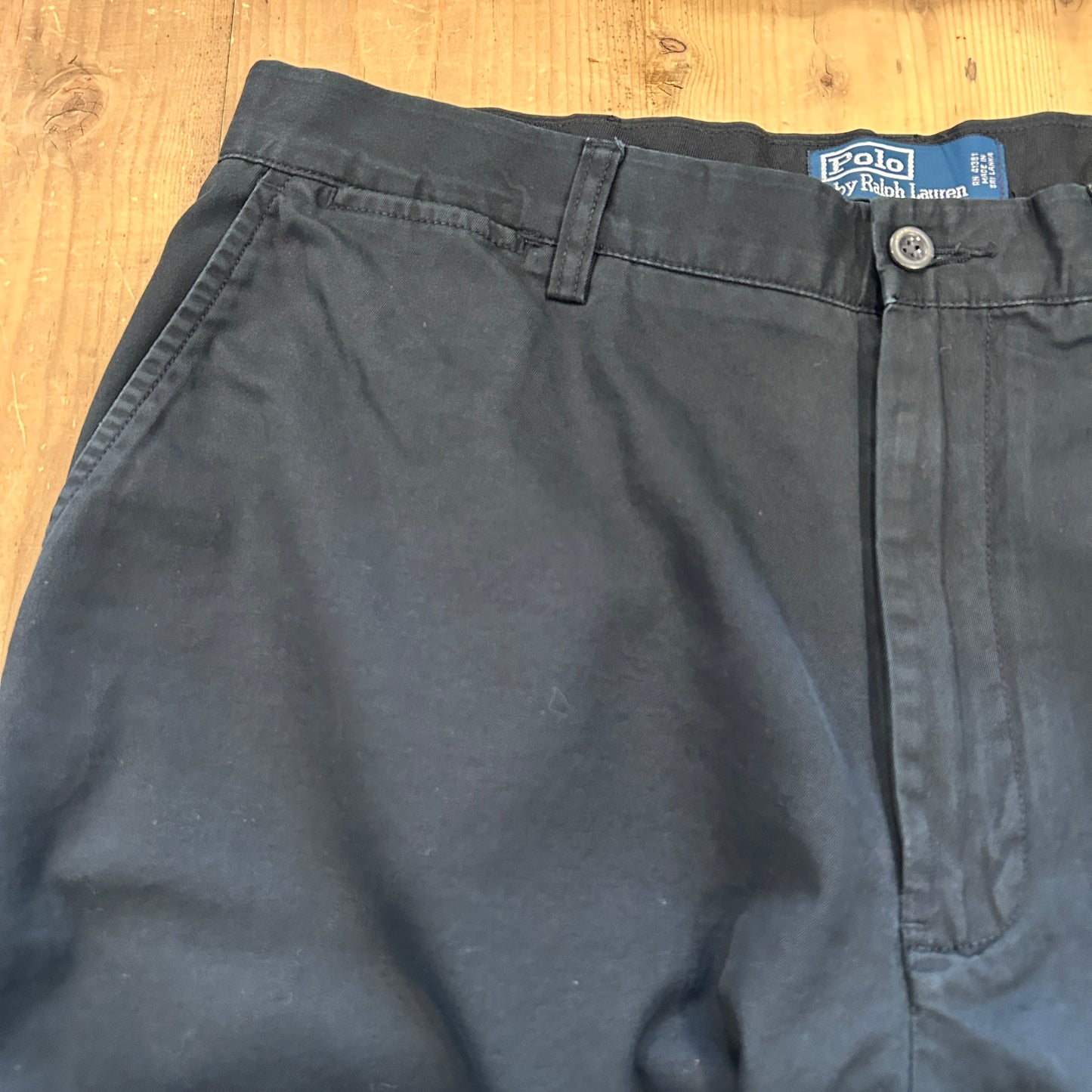 00's Polo Ralph Lauren "PROSPECT PANT" ポロ ラルフローレン パンツ ブラック (36 34)/A2332P-SO