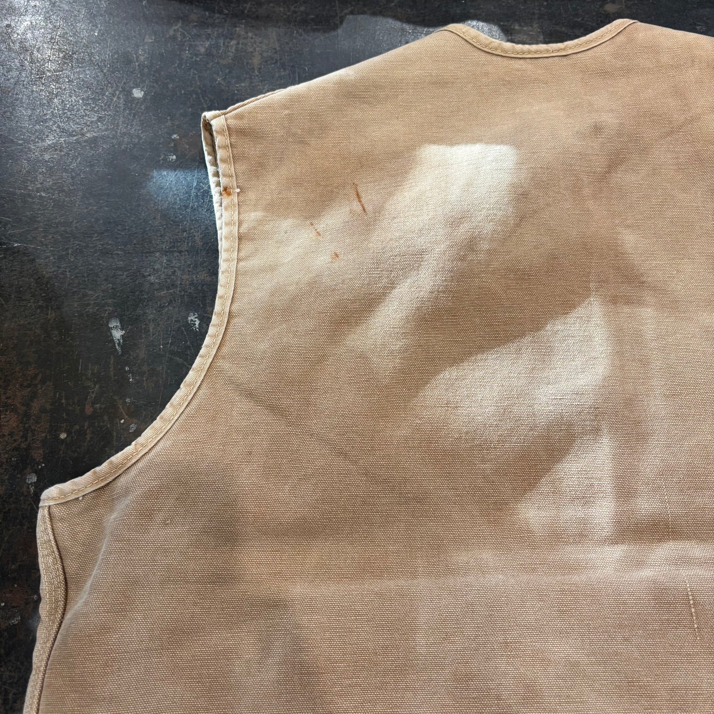 70's Carhartt boa vest ボア ハンティング ベスト (XL)/A8175V-SO