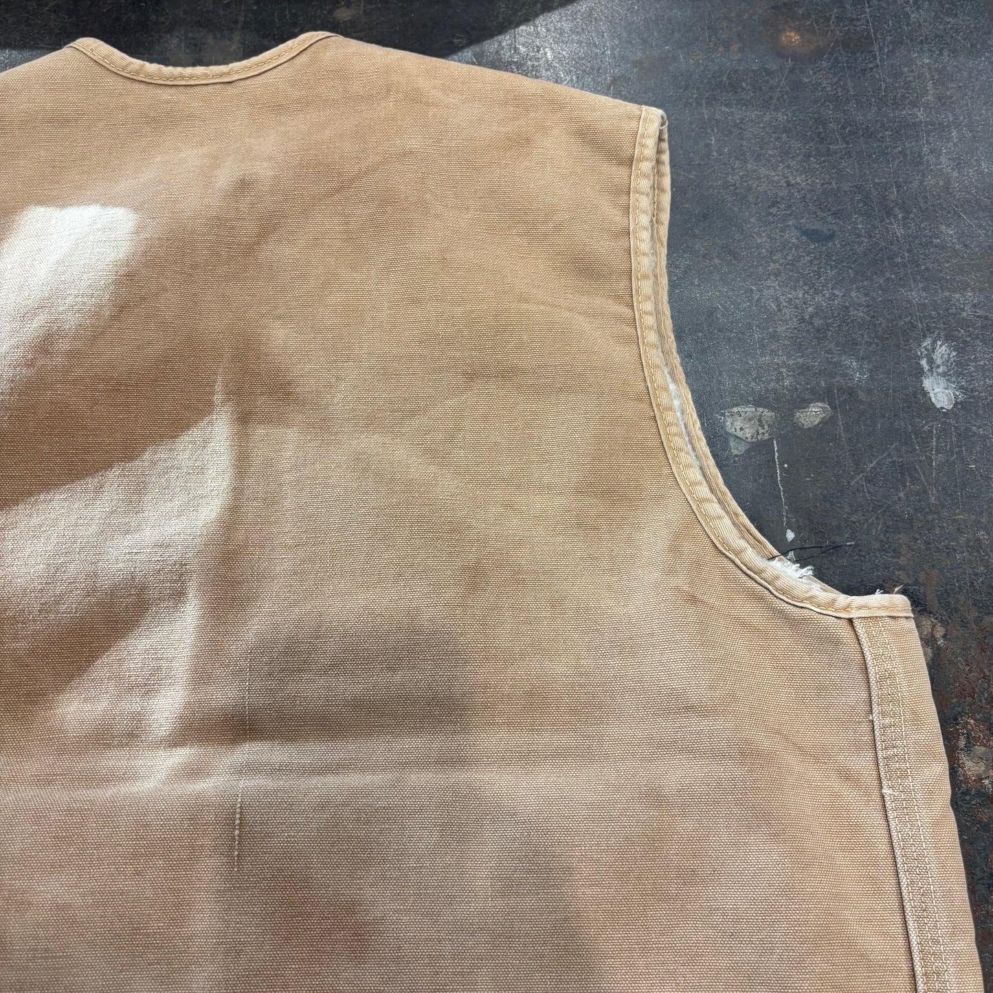 70's Carhartt boa vest ボア ハンティング ベスト (XL)/A8175V-SO