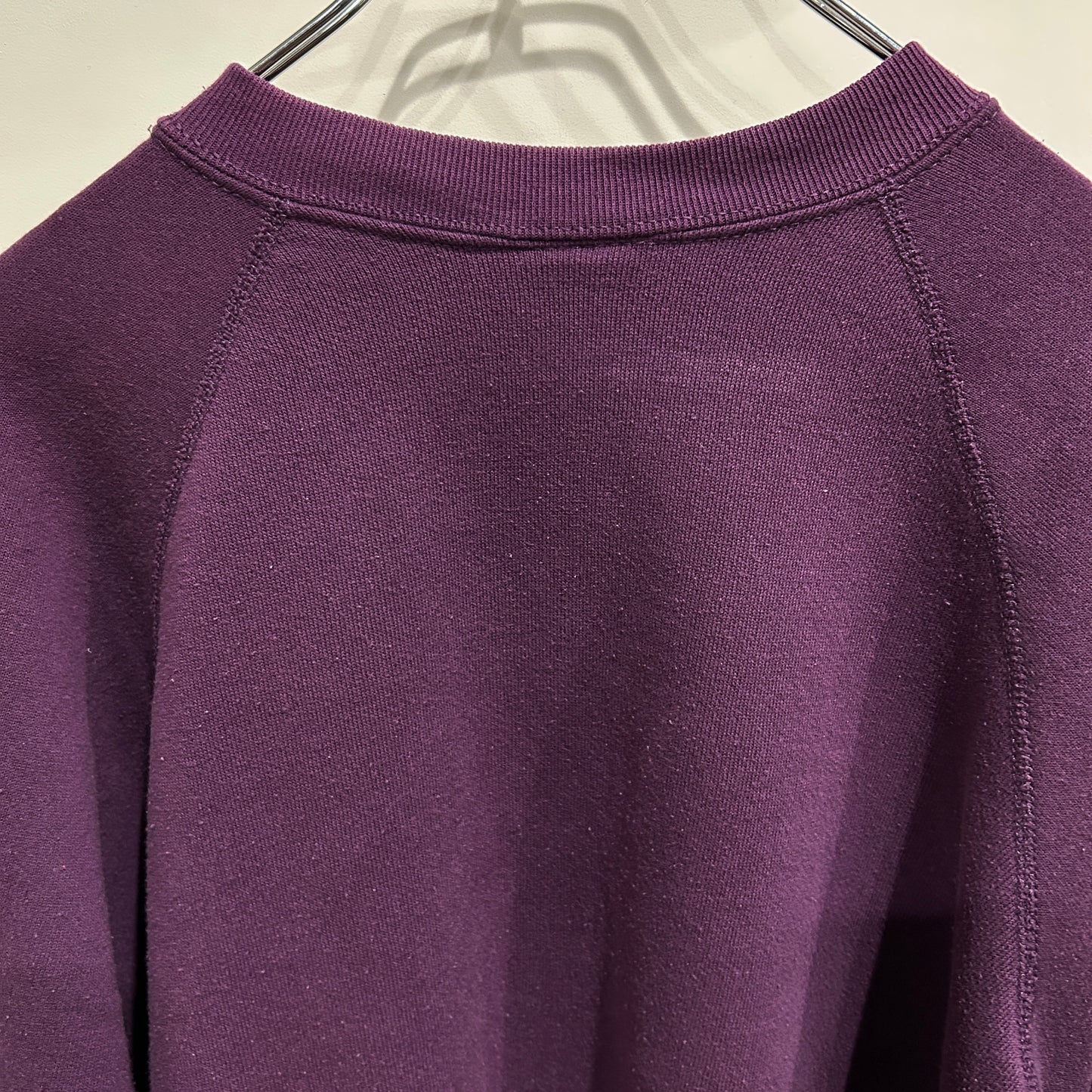 90's TULTEX ブランクスウェット フェード 無地 ボルドー(XL)/B2918S-SO