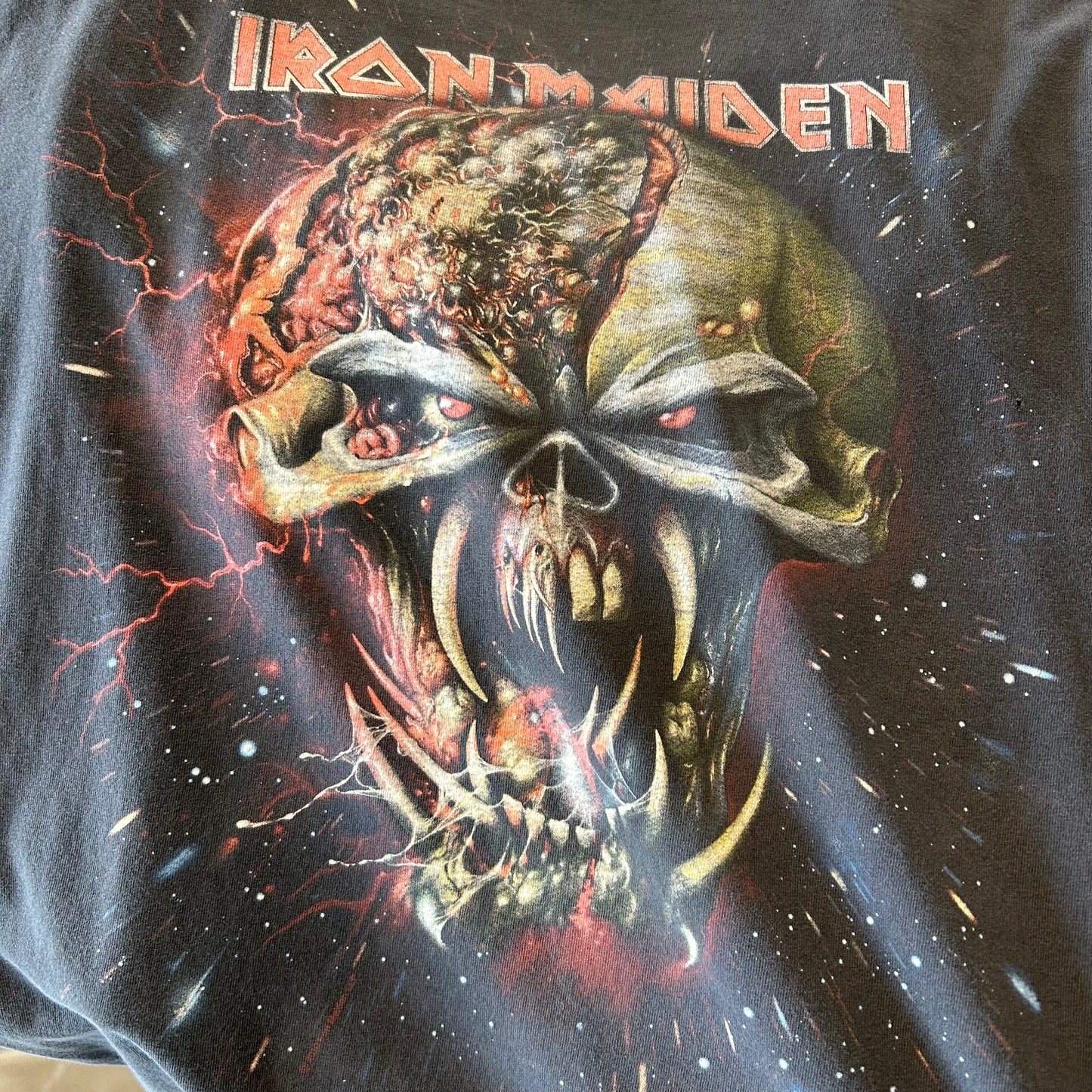 00's IRON MAIDEN アイアンメイデン ツアーTシャツ 黒(M)/A6480T-SO