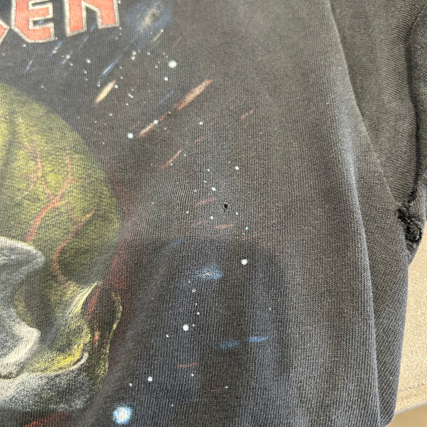 00's IRON MAIDEN アイアンメイデン ツアーTシャツ 黒(M)/A6480T-SO