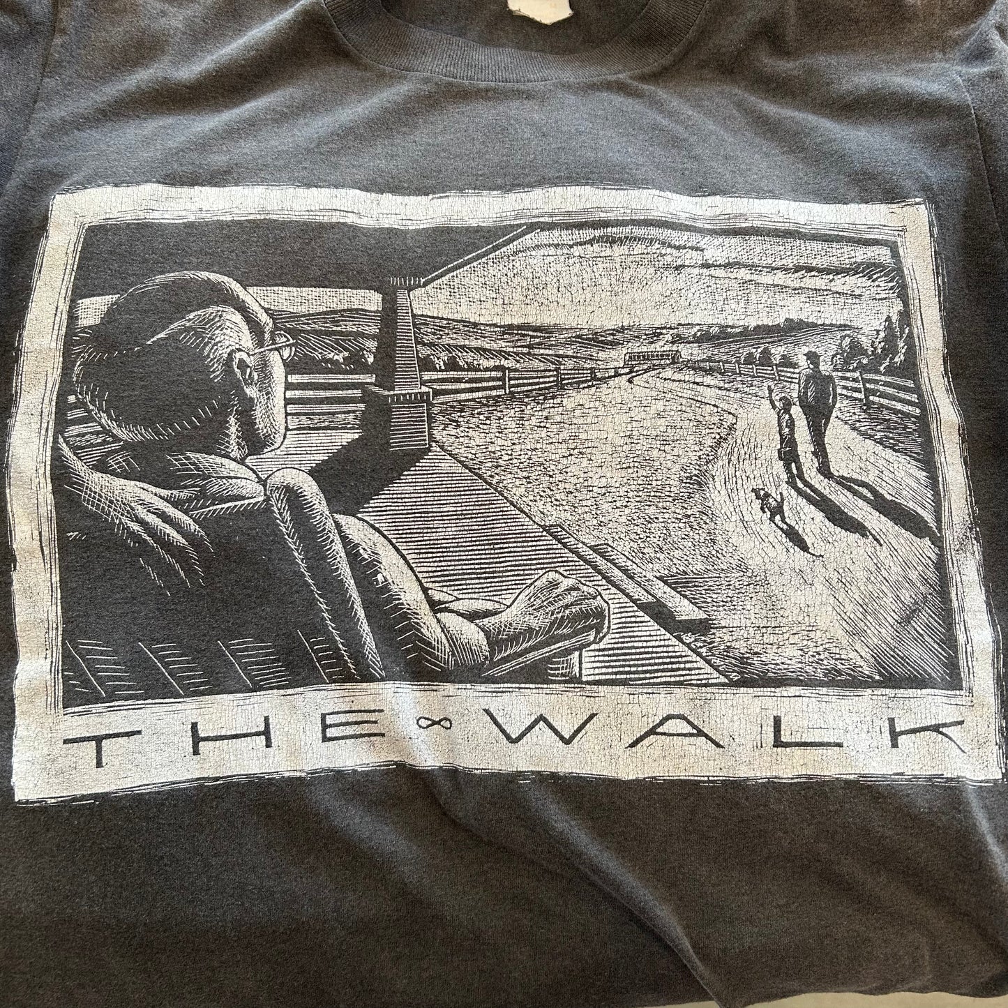 80's SAWYER BROWN ソーヤー・ブラウン ”THE WALK" バンドTシャツ 黒(M)A2822T-SO