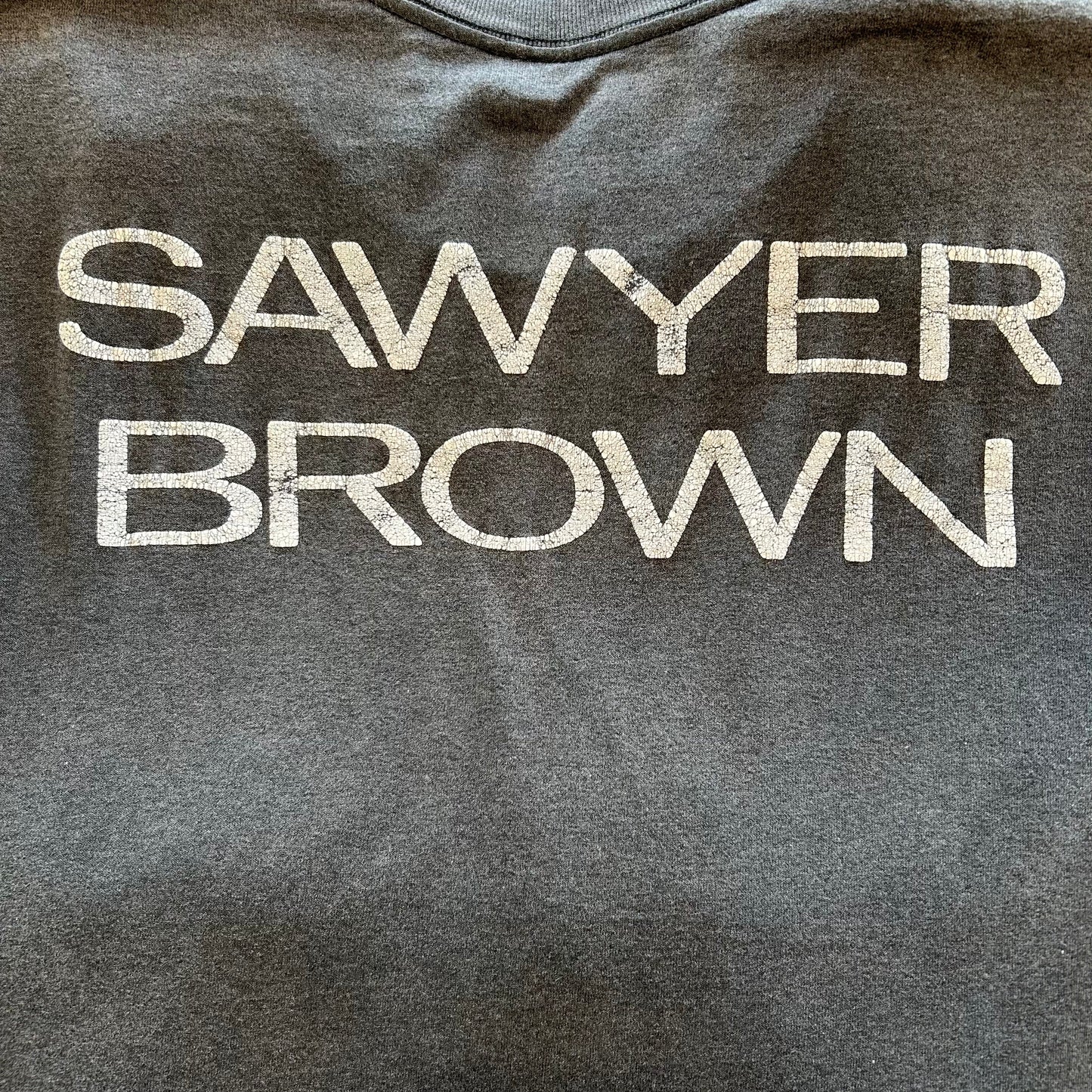 80's SAWYER BROWN ソーヤー・ブラウン ”THE WALK" バンドTシャツ 黒(M)A2822T-SO