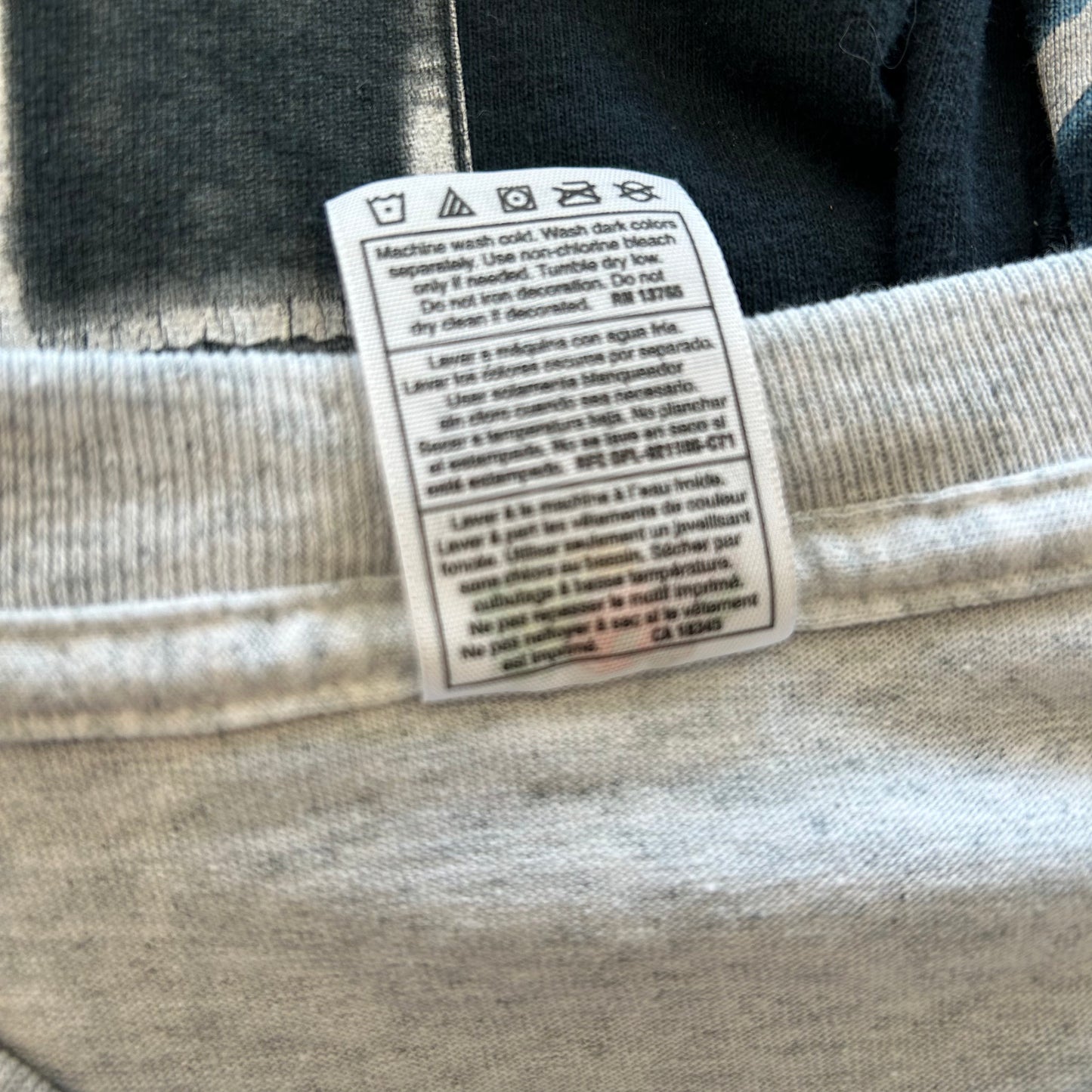 00's Beatles ジョン・レノン エアブラシアートTシャツ ビートルズ グレー(XL)/A6430T-SO